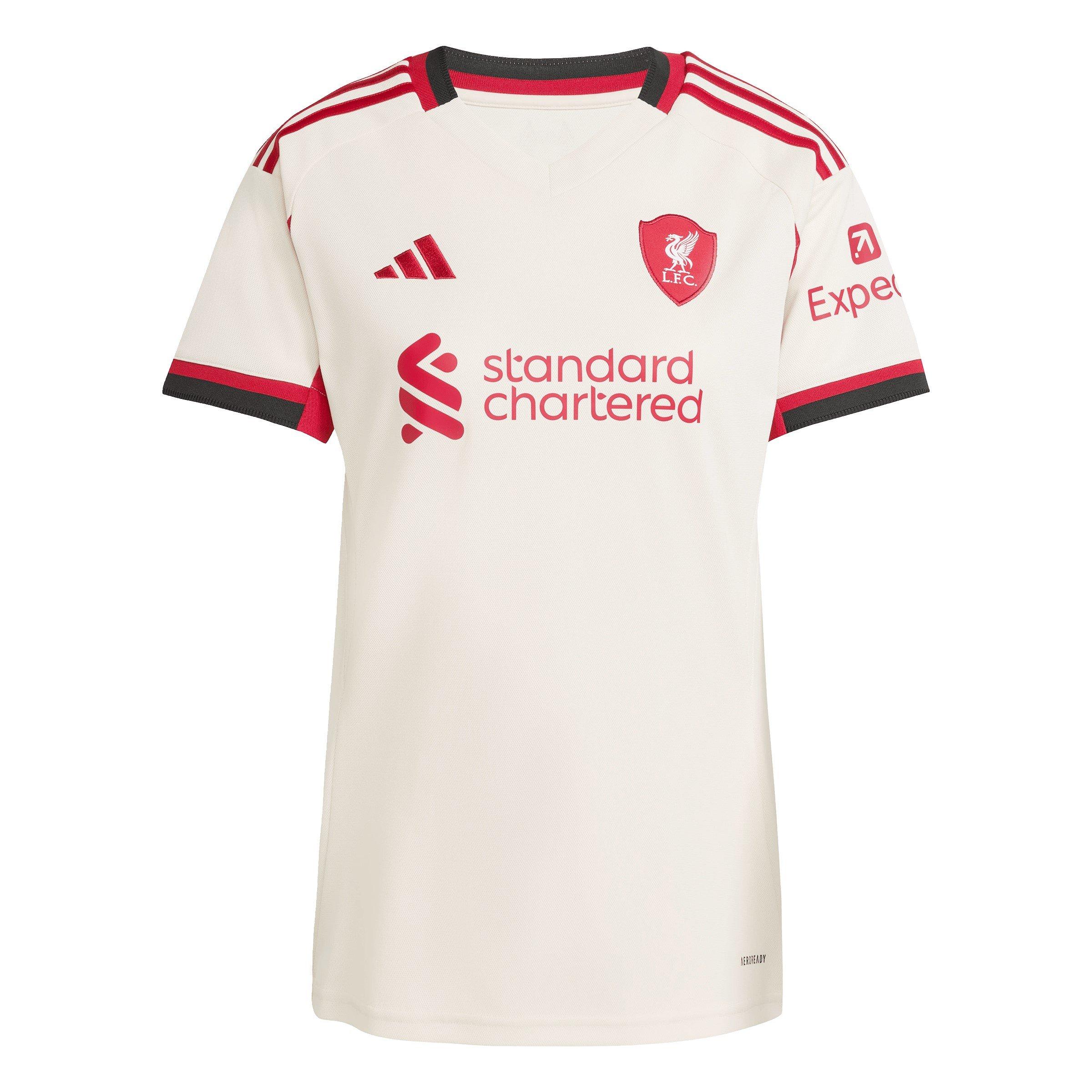 Adidas Women's Liverpool Away Shirt 2025 2026 - White - 14 (L)