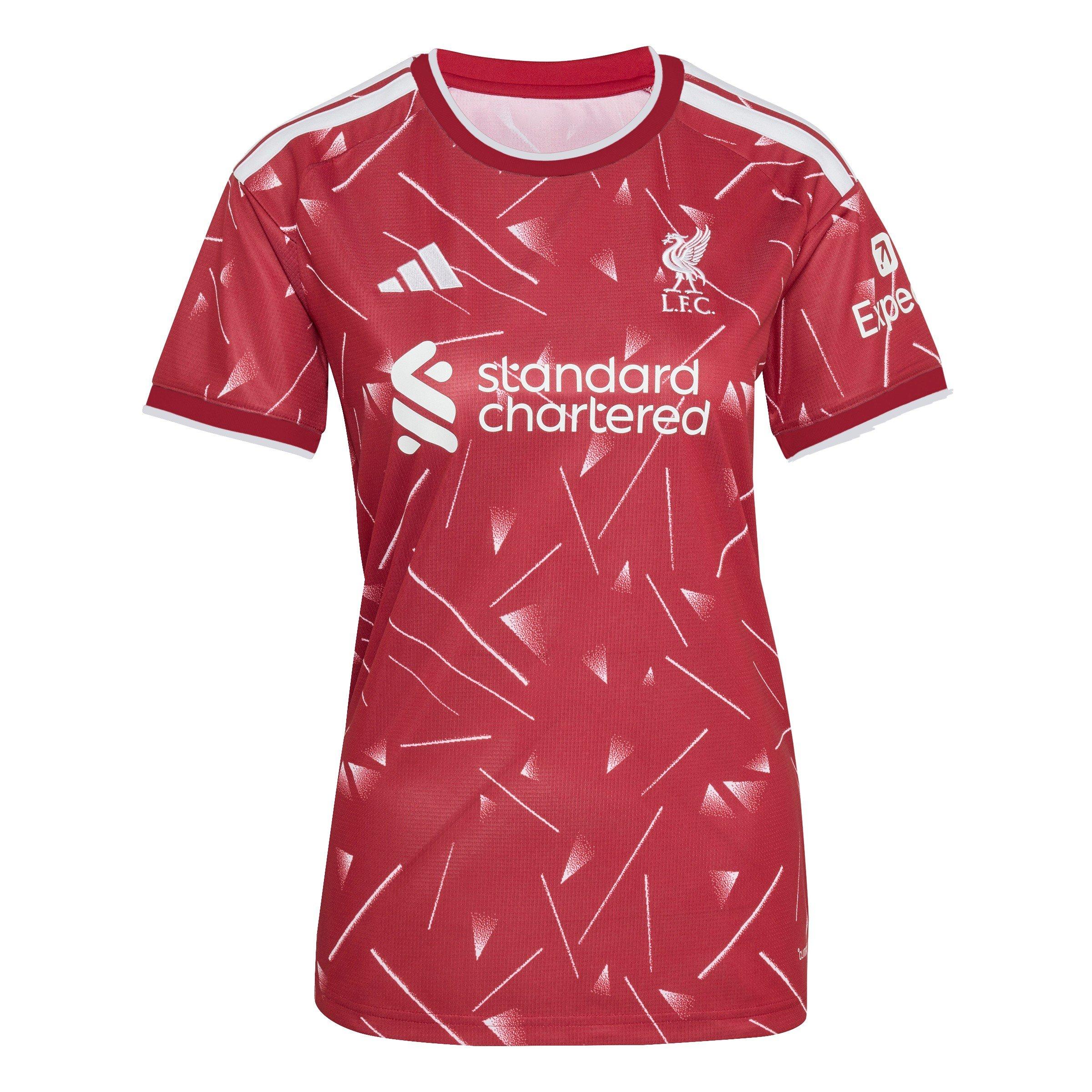 Rot/Weiß - adidas - Liverpool 2026 2027 Home Shirt Womens - 1