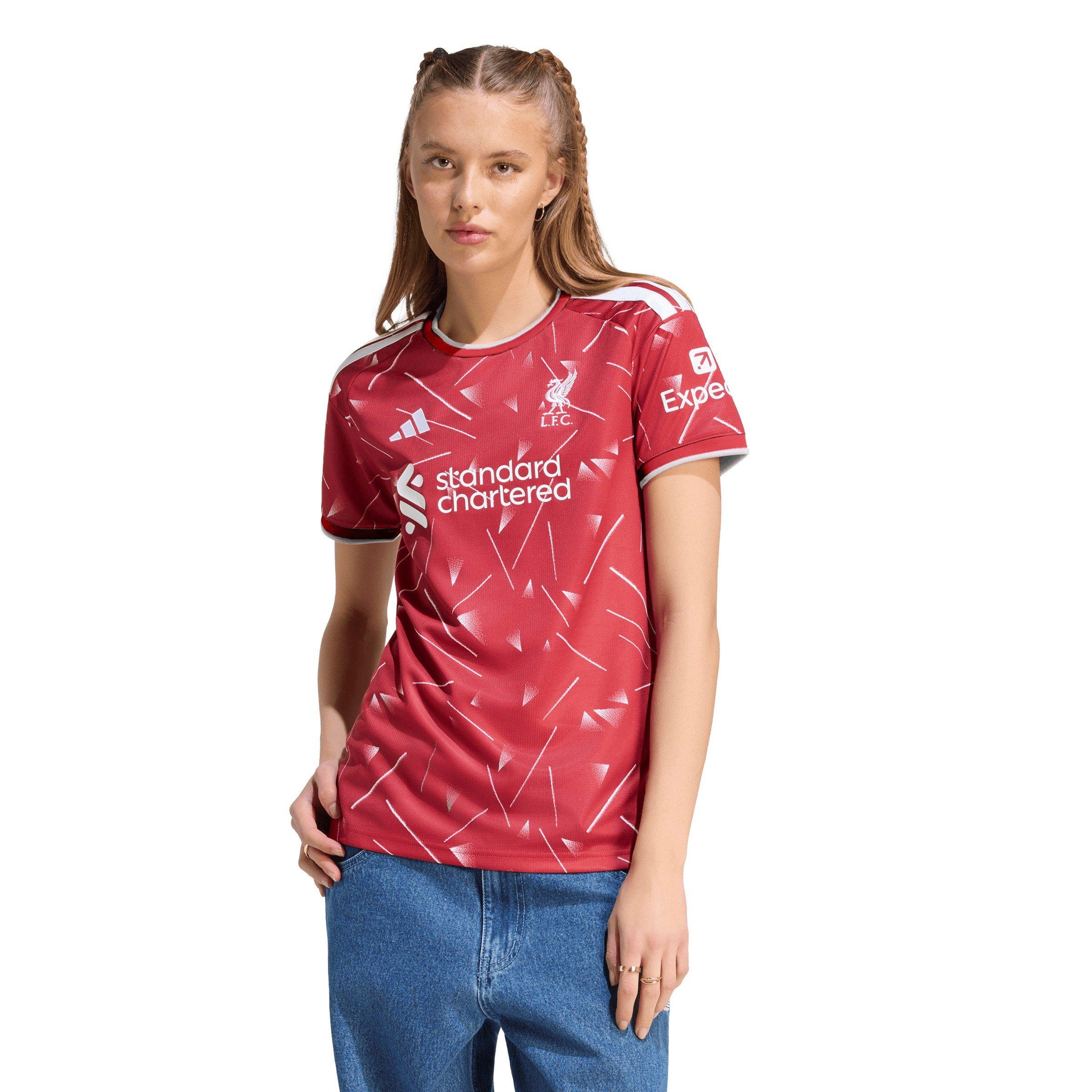 Rot/Weiß - adidas - Liverpool 2026 2027 Home Shirt Womens - 3