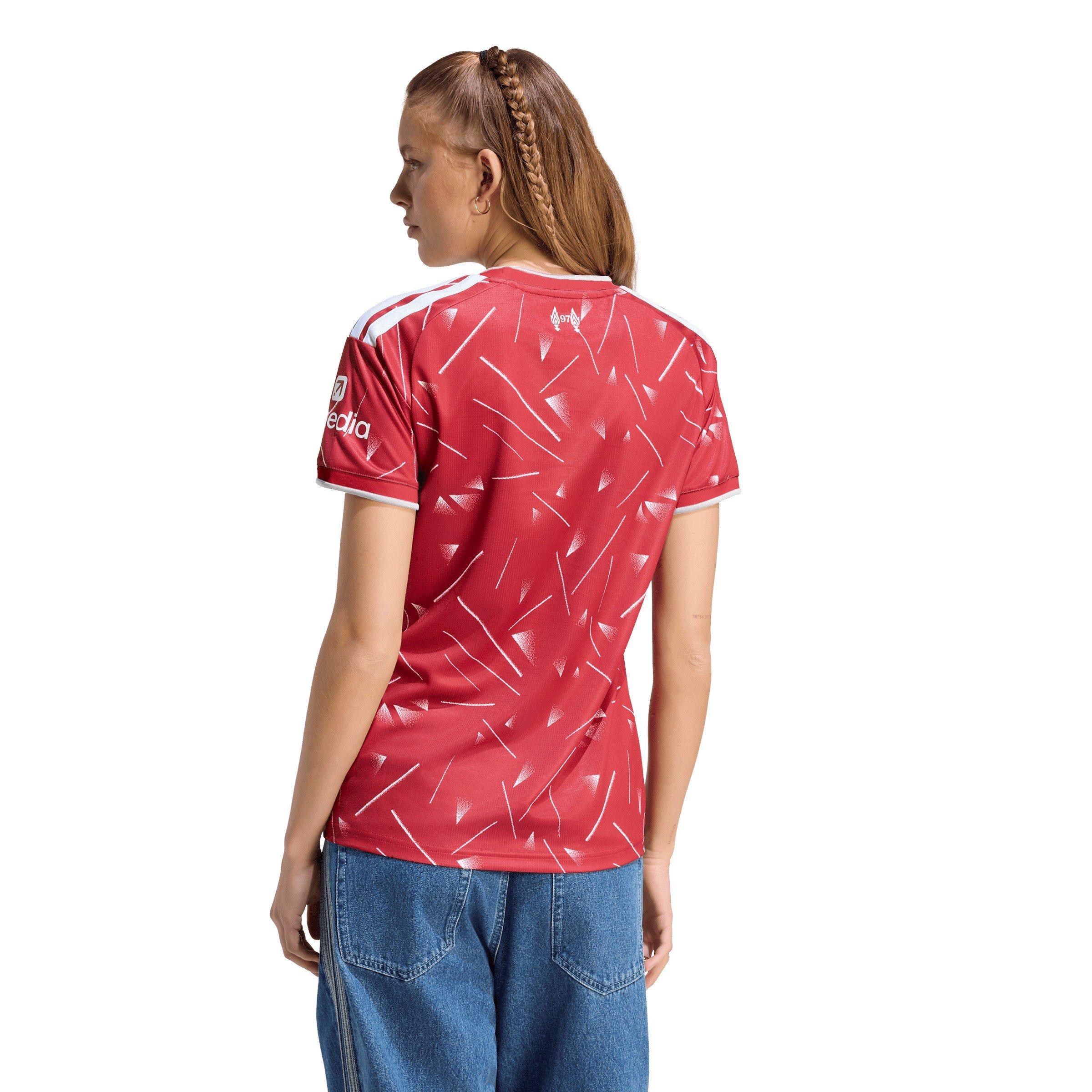 Rot/Weiß - adidas - Liverpool 2026 2027 Home Shirt Womens - 4