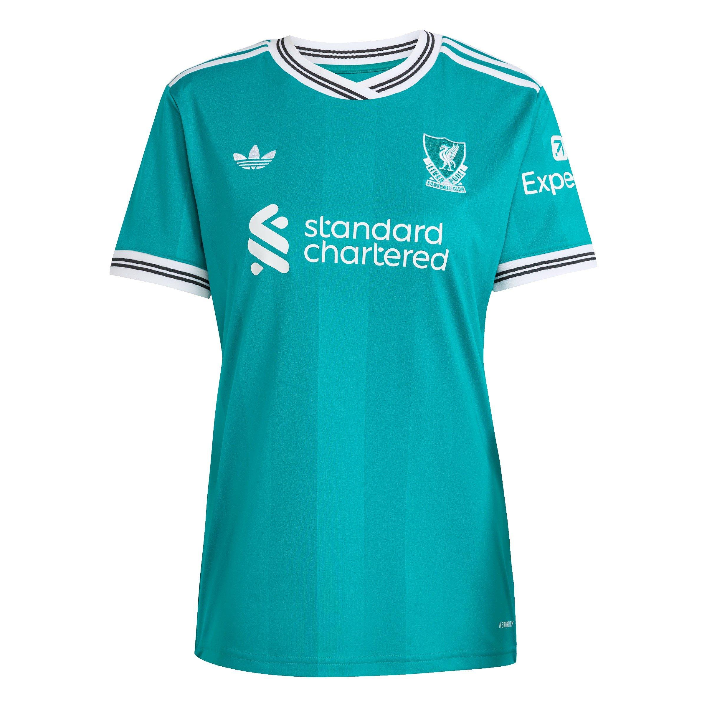 Green - adidas - Liverpool Third Shirt 2025 2026 Womens - 1