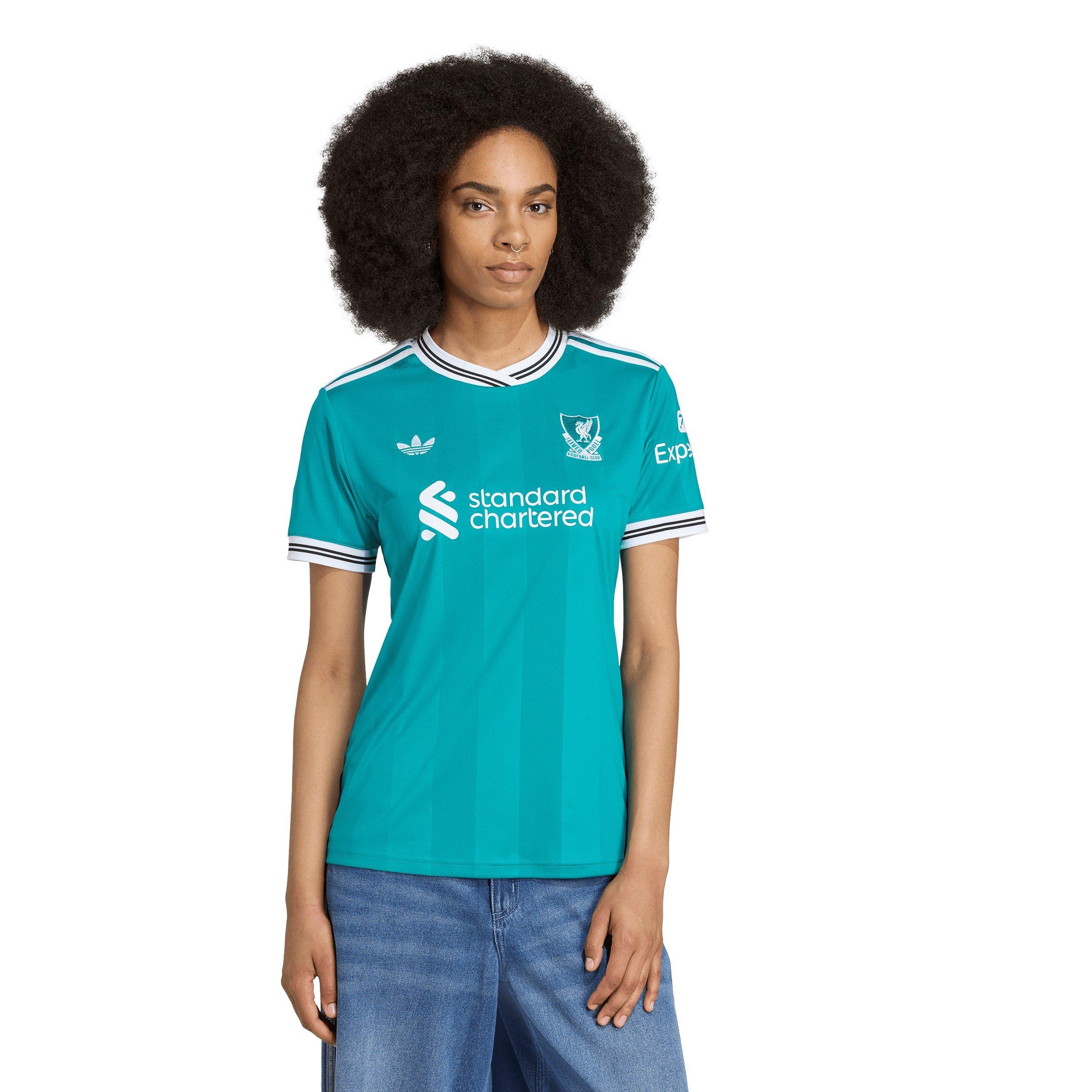 Green - adidas - Liverpool Third Shirt 2025 2026 Womens - 3