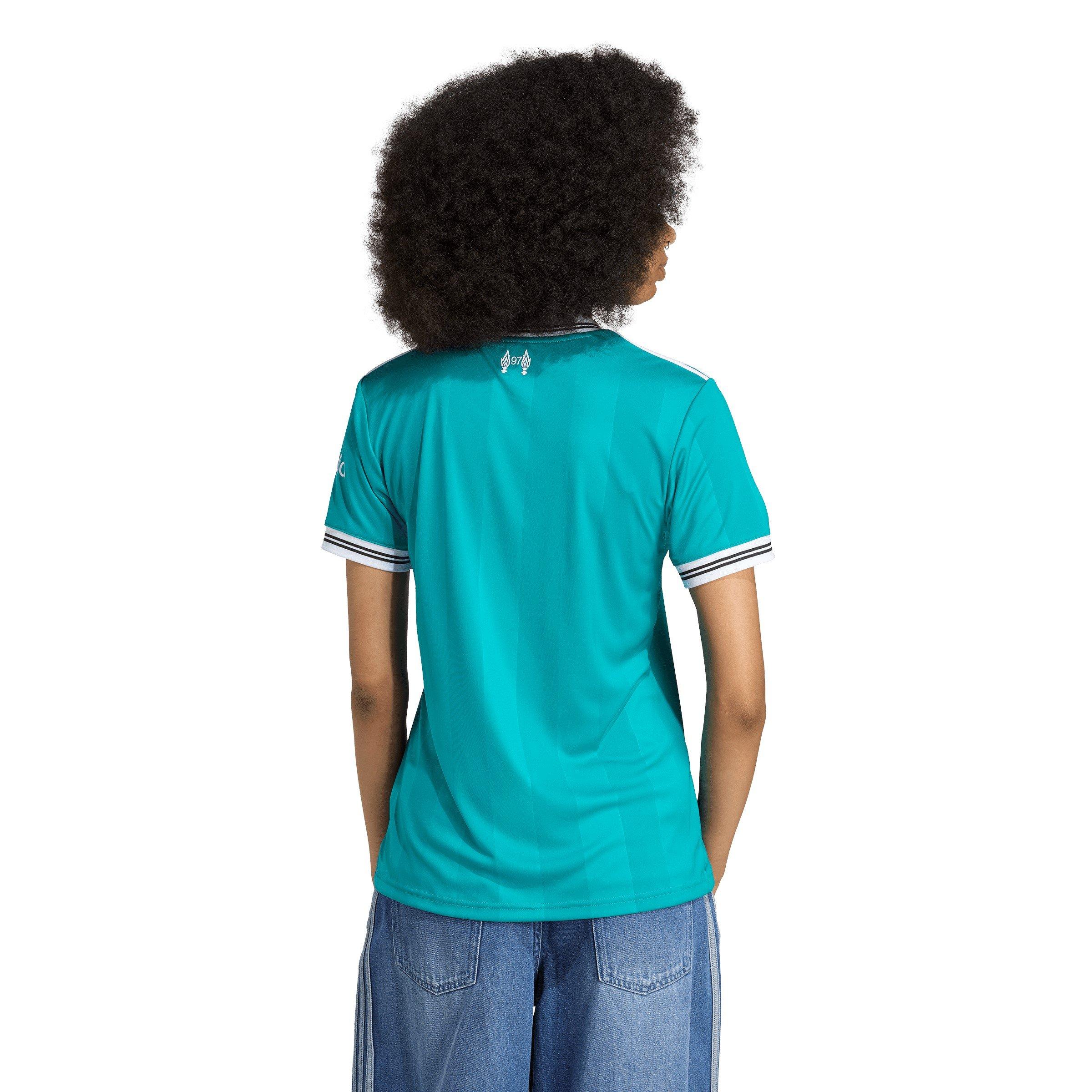 Green - adidas - Liverpool Third Shirt 2025 2026 Womens - 4