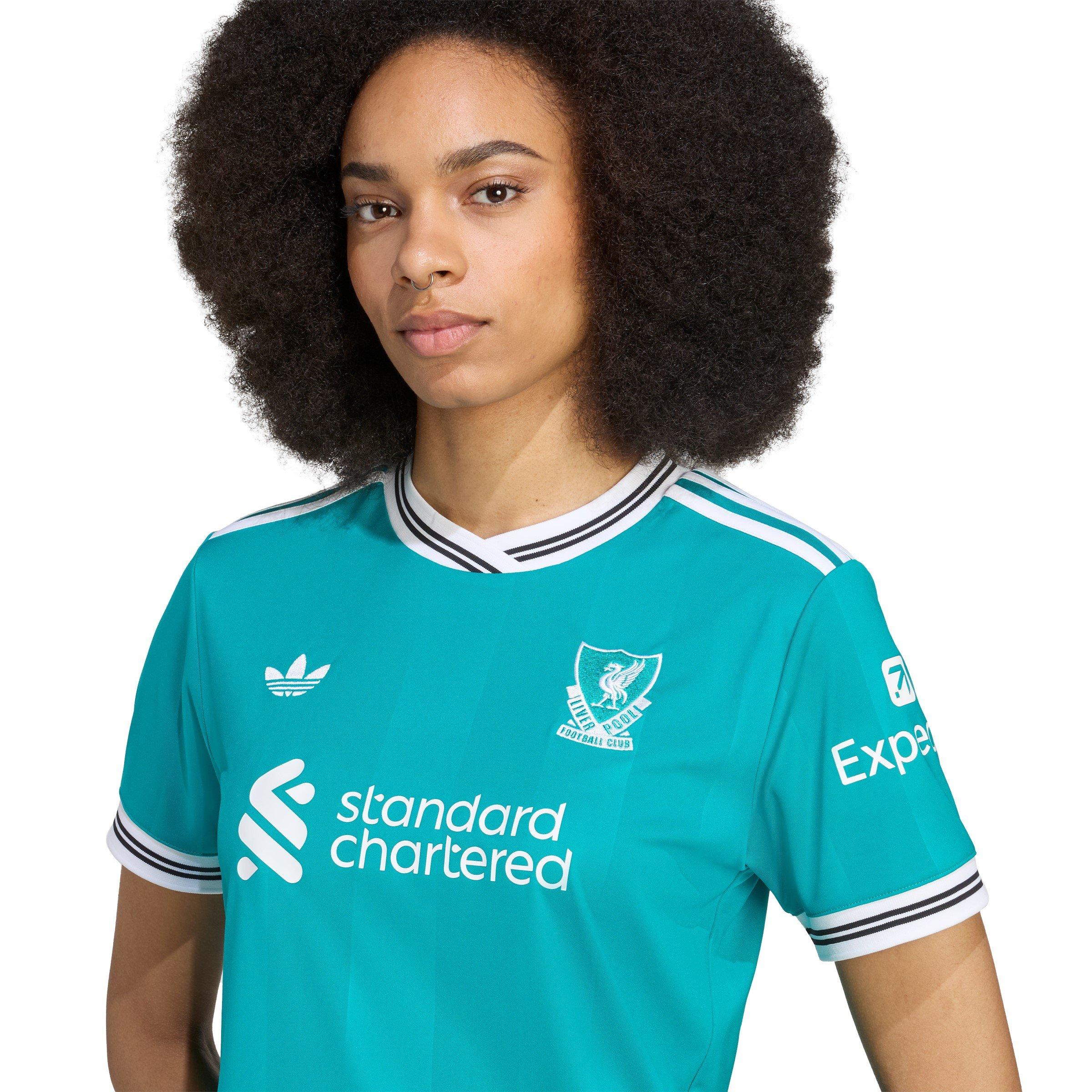 Green - adidas - Liverpool Third Shirt 2025 2026 Womens - 5