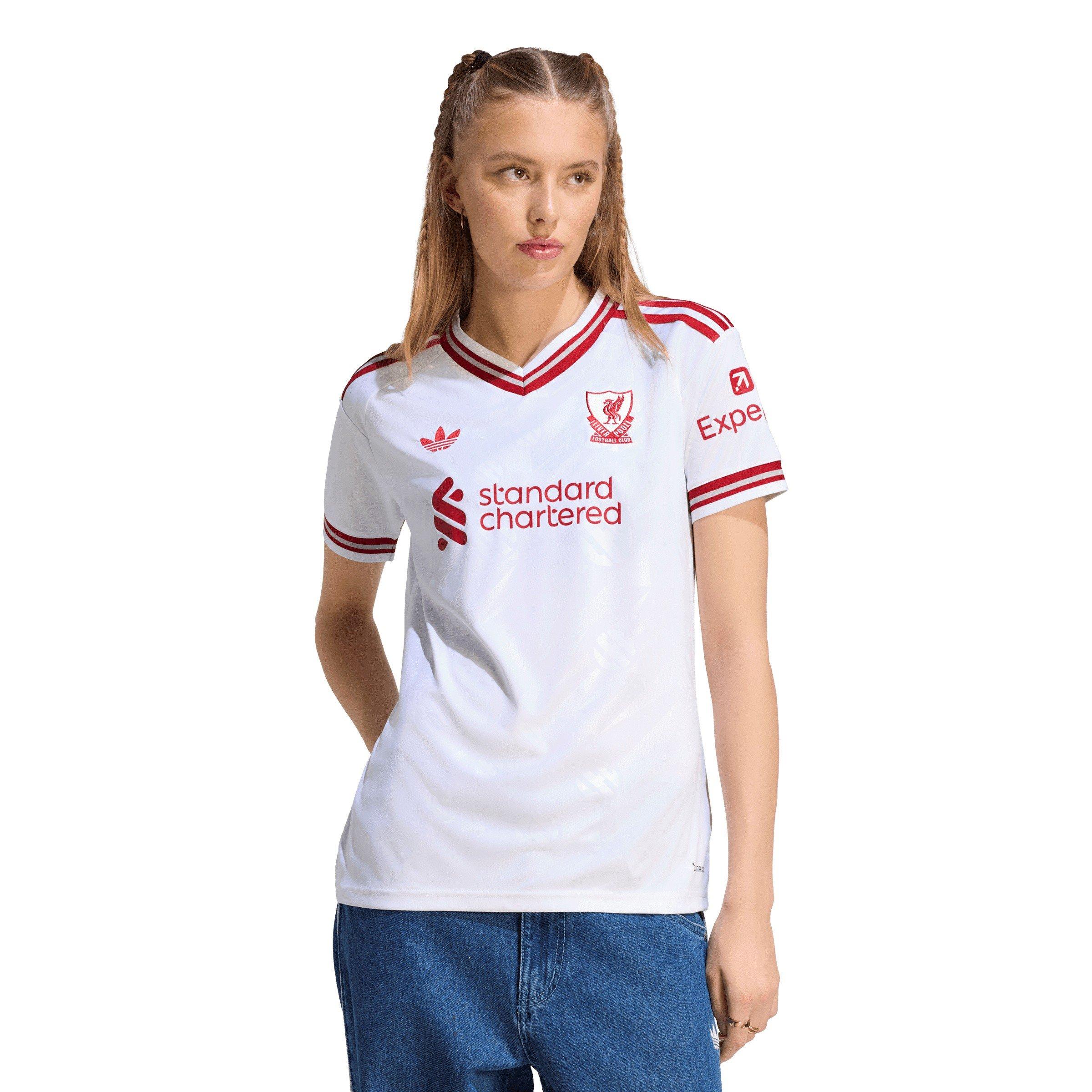 White/Red - adidas - Liverpool Away Shirt 2026/27 Womens - 3