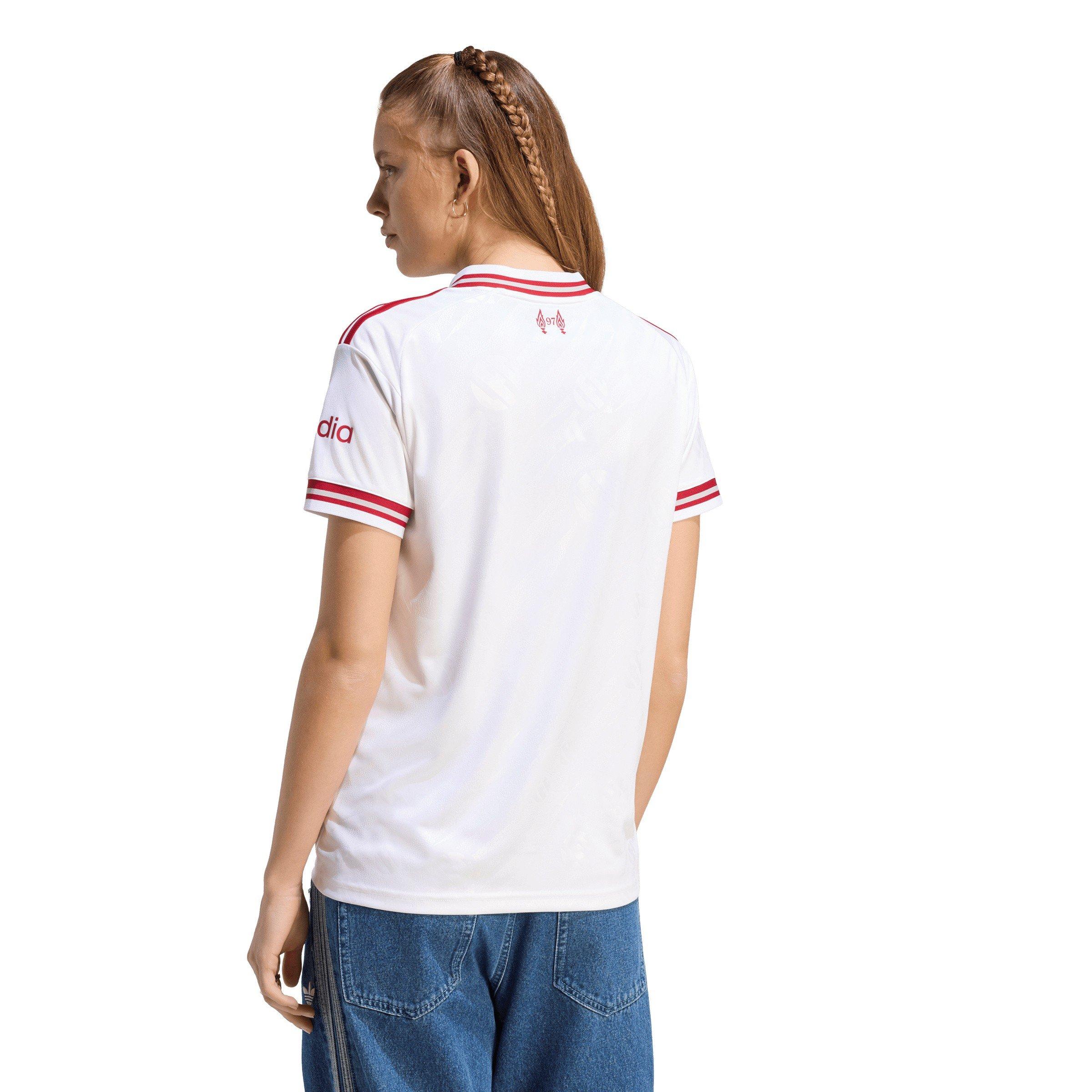 White/Red - adidas - Liverpool Away Shirt 2026/27 Womens - 4