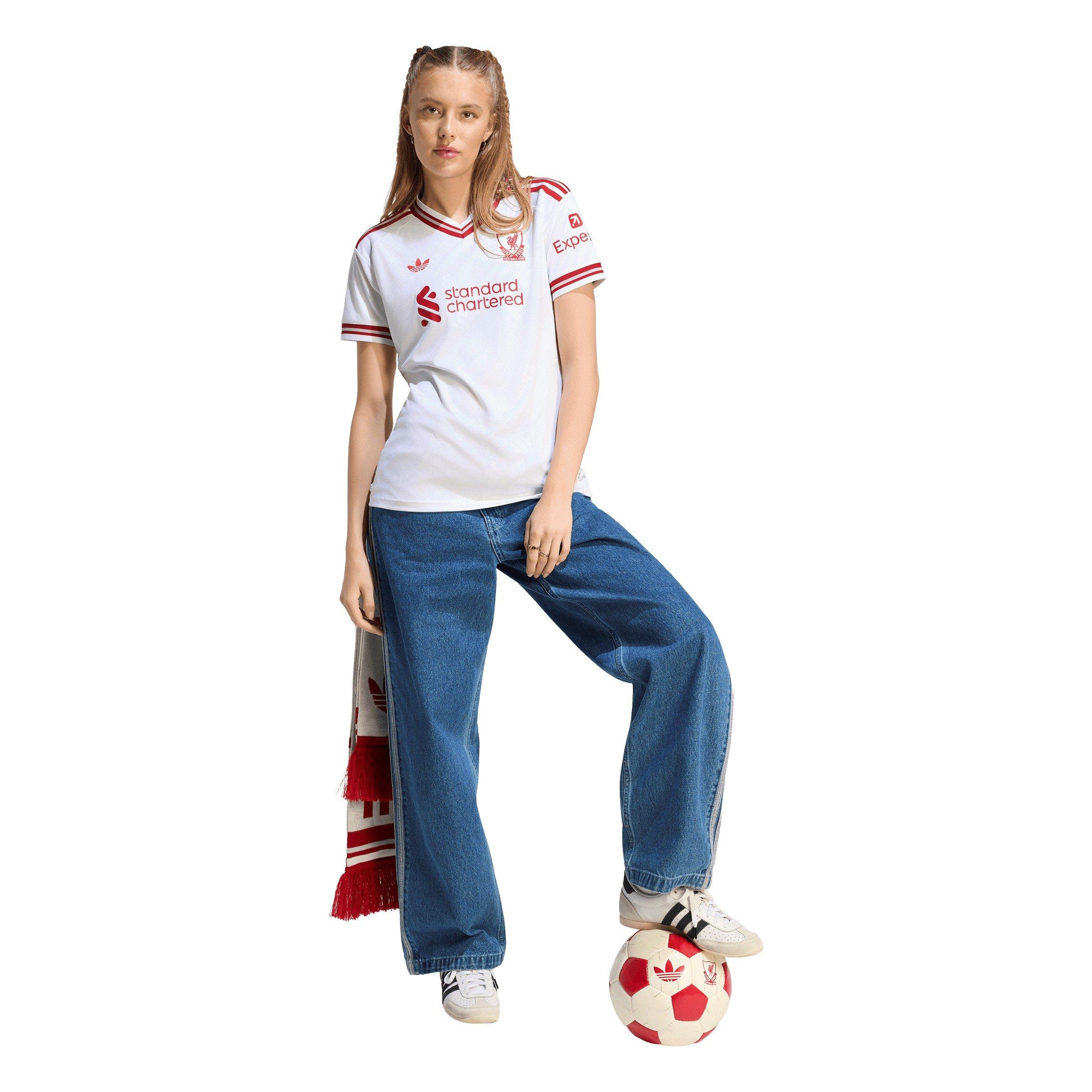 White/Red - adidas - Liverpool Away Shirt 2026/27 Womens - 7