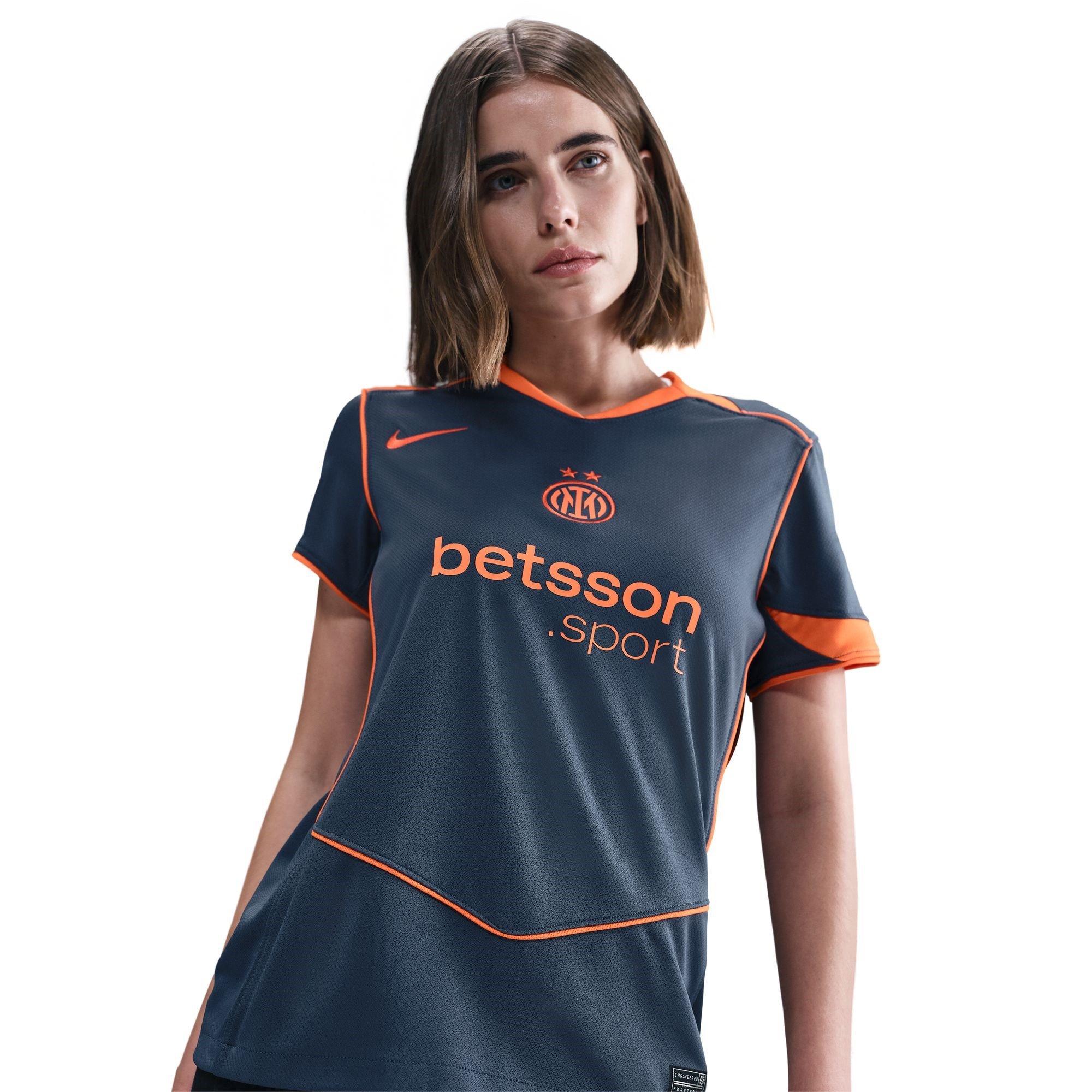 Blue/Orange - Nike - Inter Milan Third Shirt 2025 2026 Womens - 5