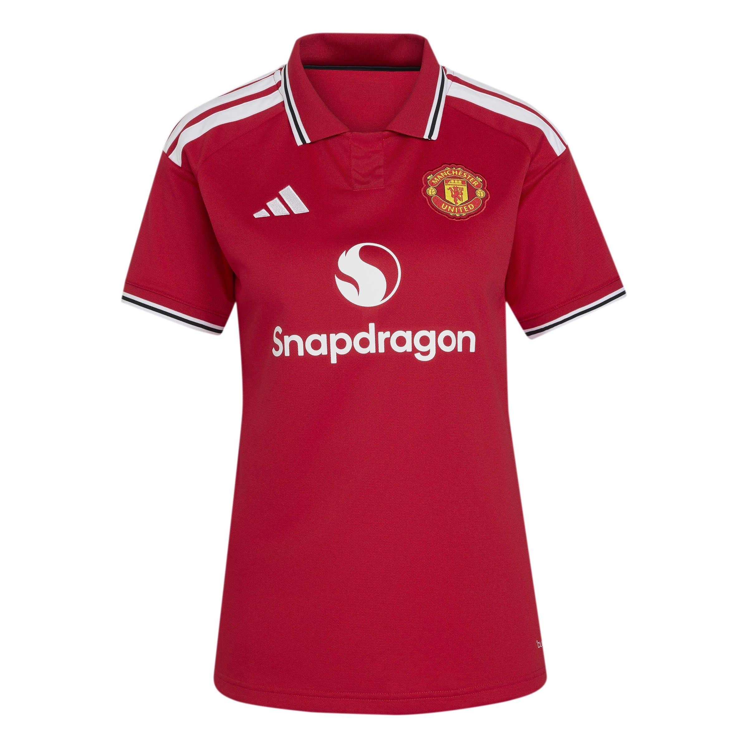 Rojo/Blanco - adidas - Womens Manchester United Domestic Home Football Shirt 2026 2027 - 1