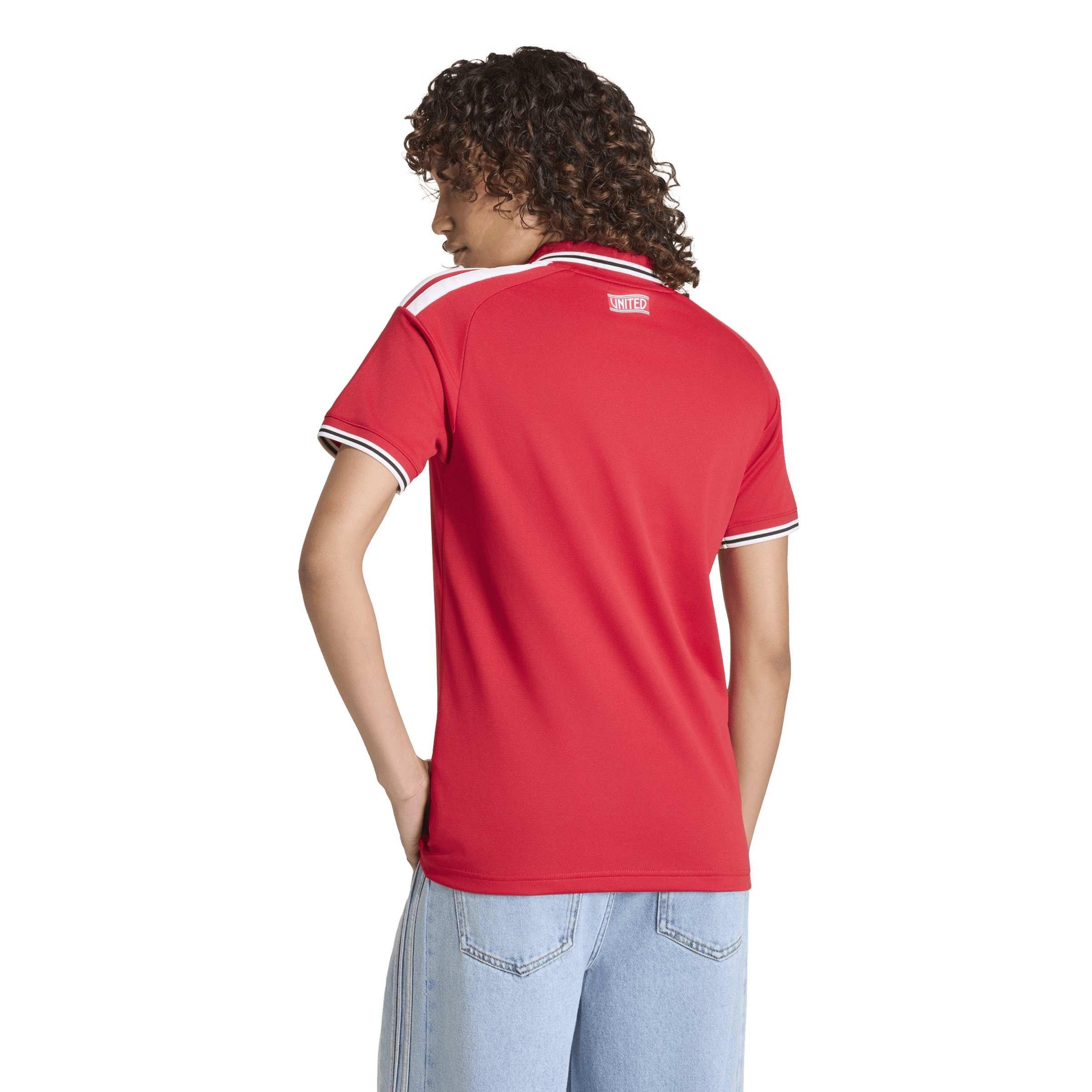 Rojo/Blanco - adidas - Womens Manchester United Domestic Home Football Shirt 2026 2027 - 4