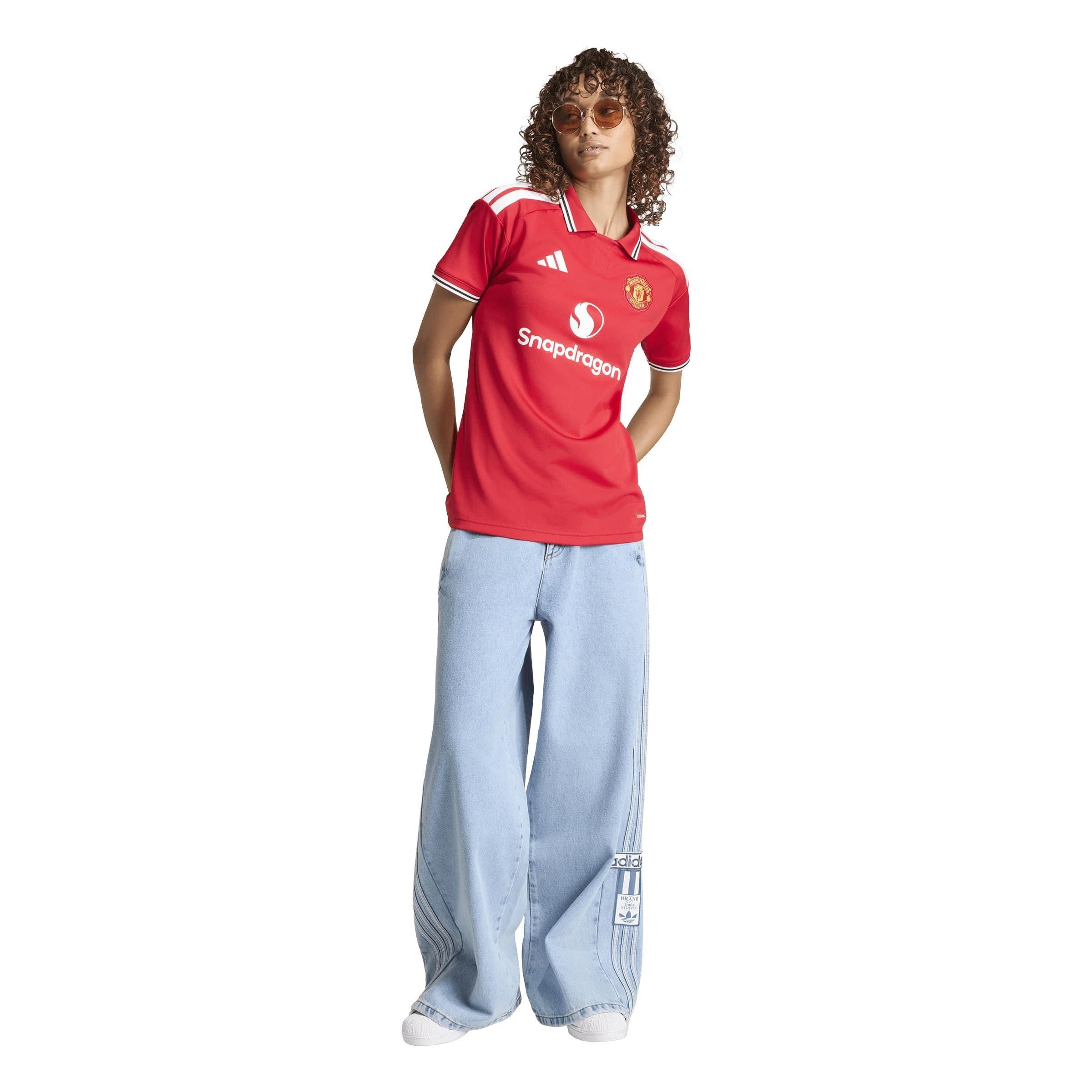 Rojo/Blanco - adidas - Womens Manchester United Domestic Home Football Shirt 2026 2027 - 7