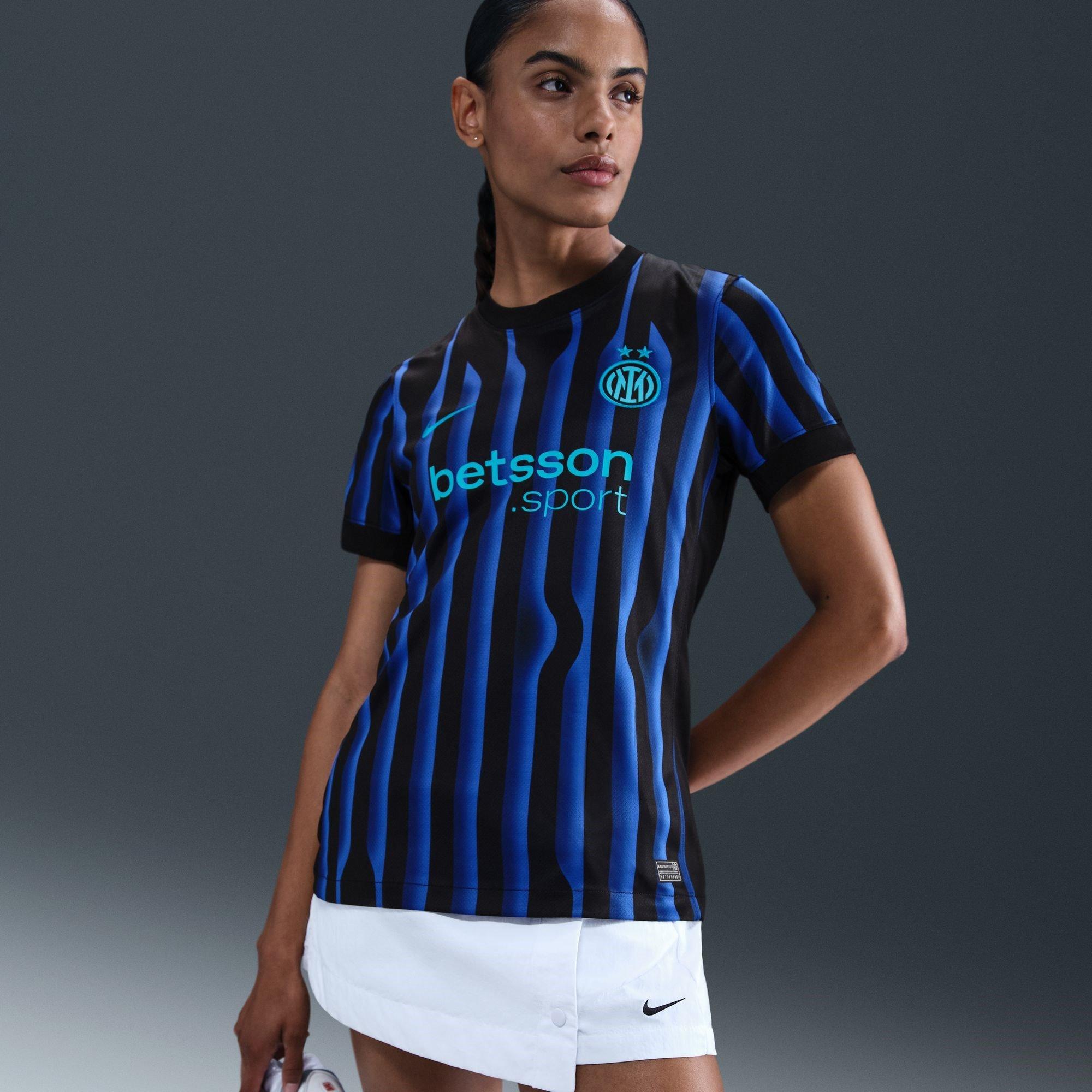 Blue/Black - Nike - Inter Milan Home Shirt 2025 2026 Womens - 9