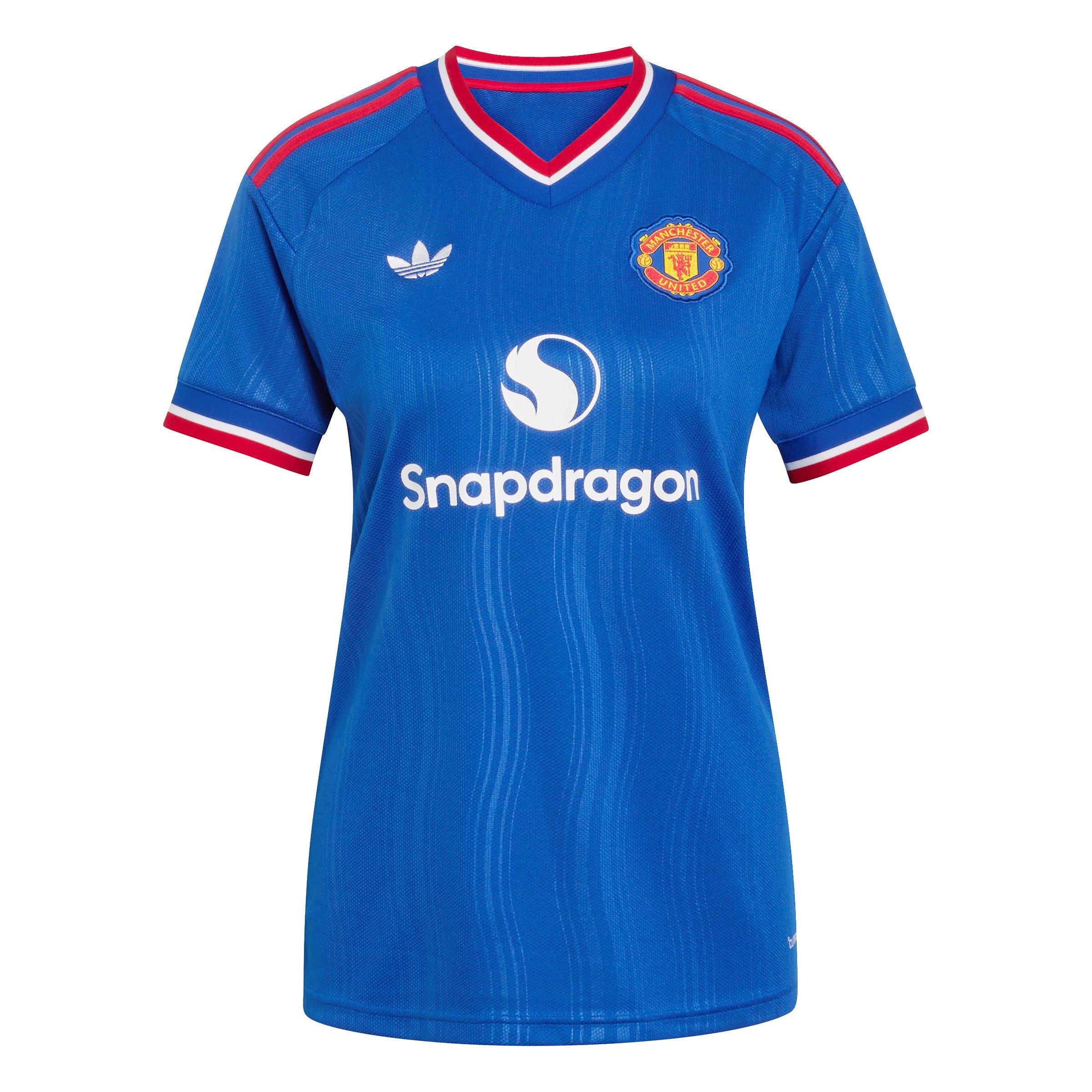 Blue/Red - adidas - Manchester United Away Shirt 2026/27 Womens - 1