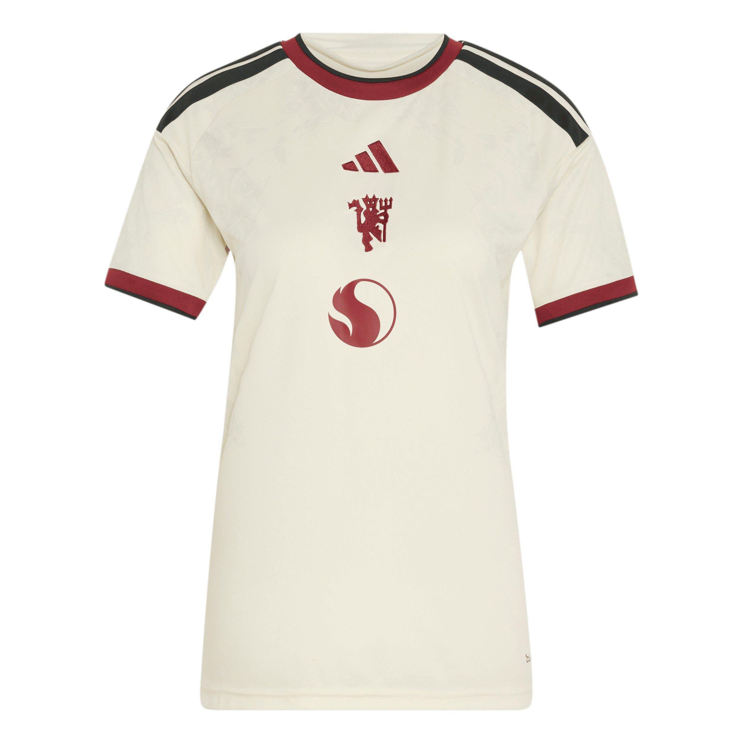 White/Red - adidas - Manchester United Third Shirt 2026/27 Womens - 1