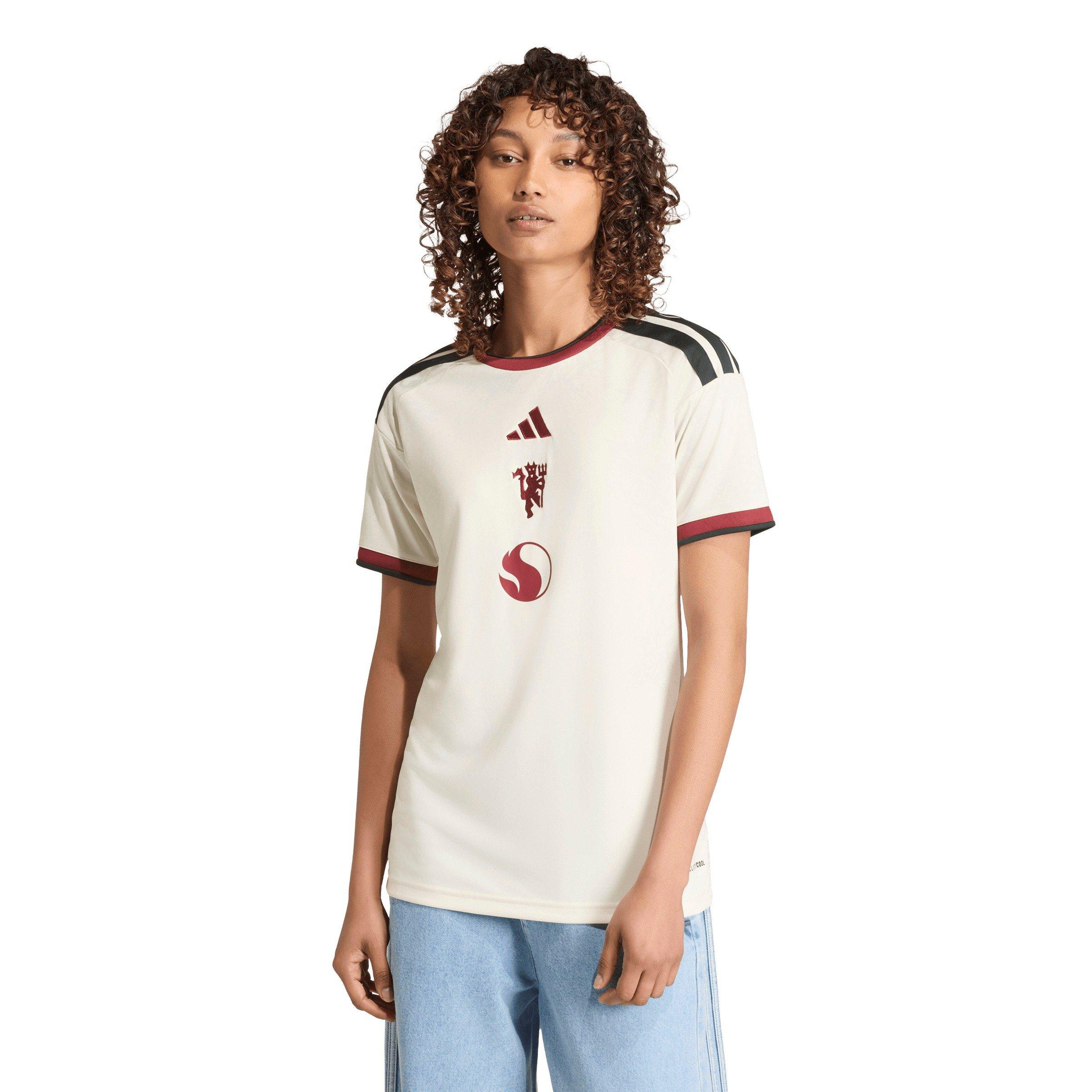 White/Red - adidas - Manchester United Third Shirt 2026/27 Womens - 3
