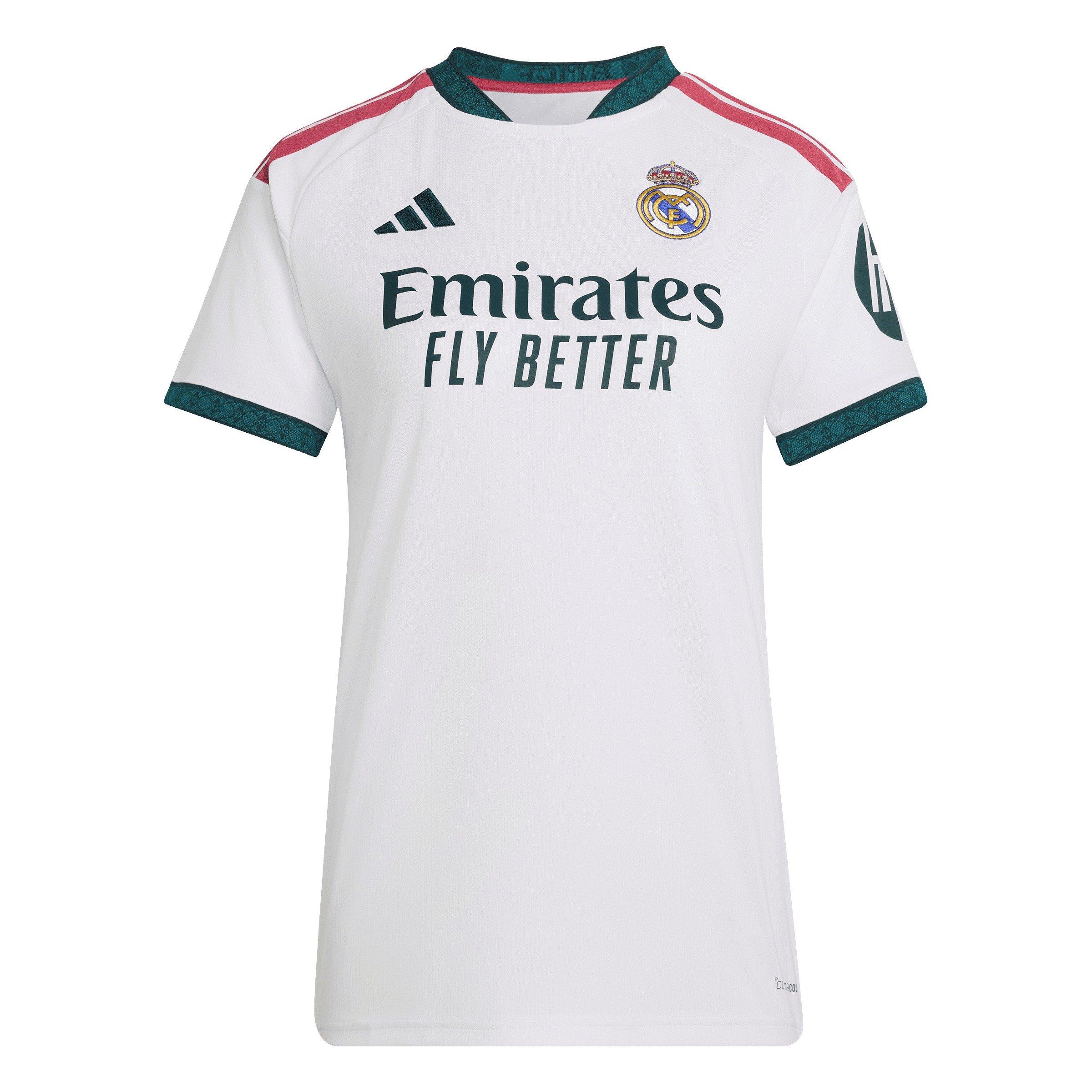 White/Green - adidas - Real Madrid Home Shirt 2026/27 Womens - 1