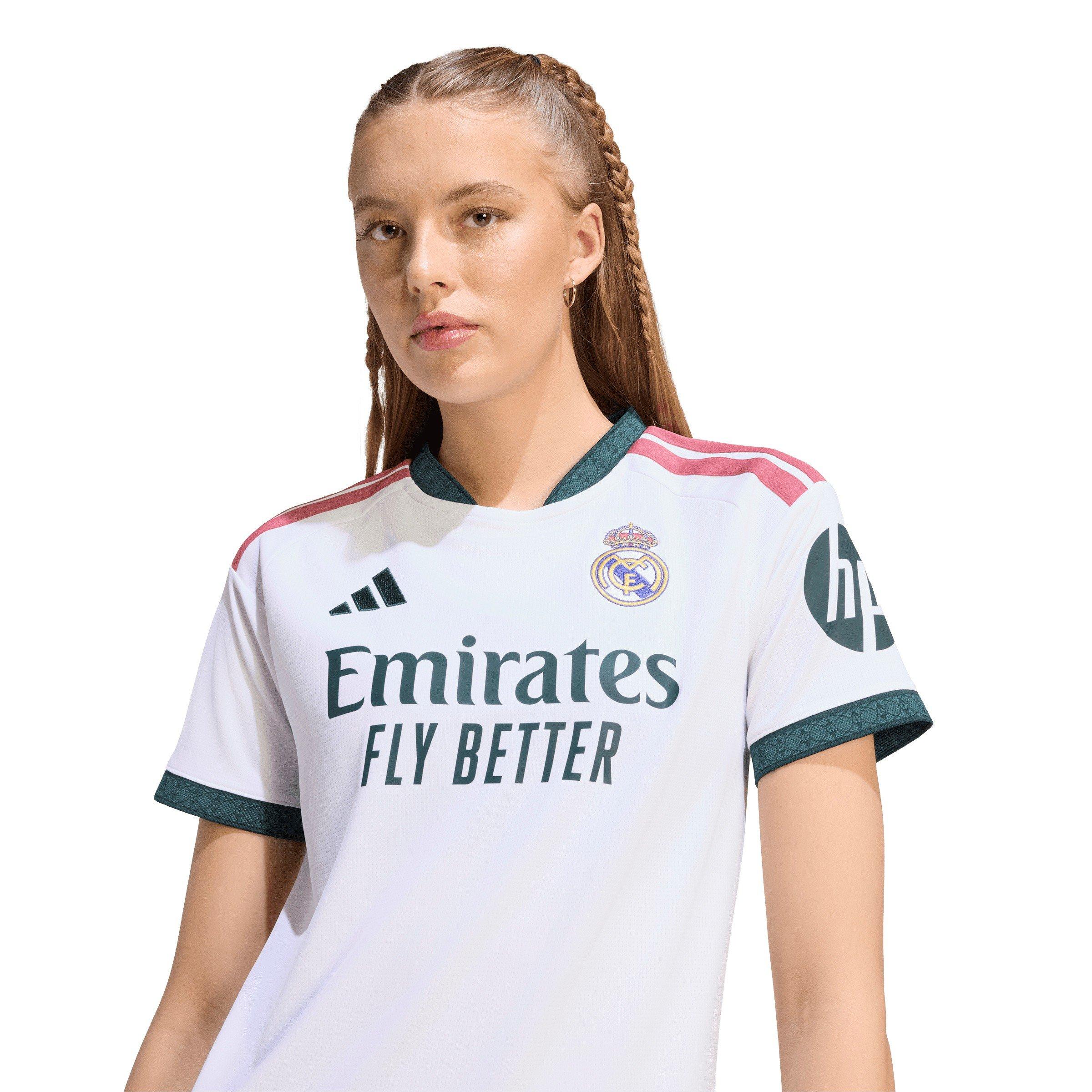 White/Green - adidas - Real Madrid Home Shirt 2026/27 Womens - 5