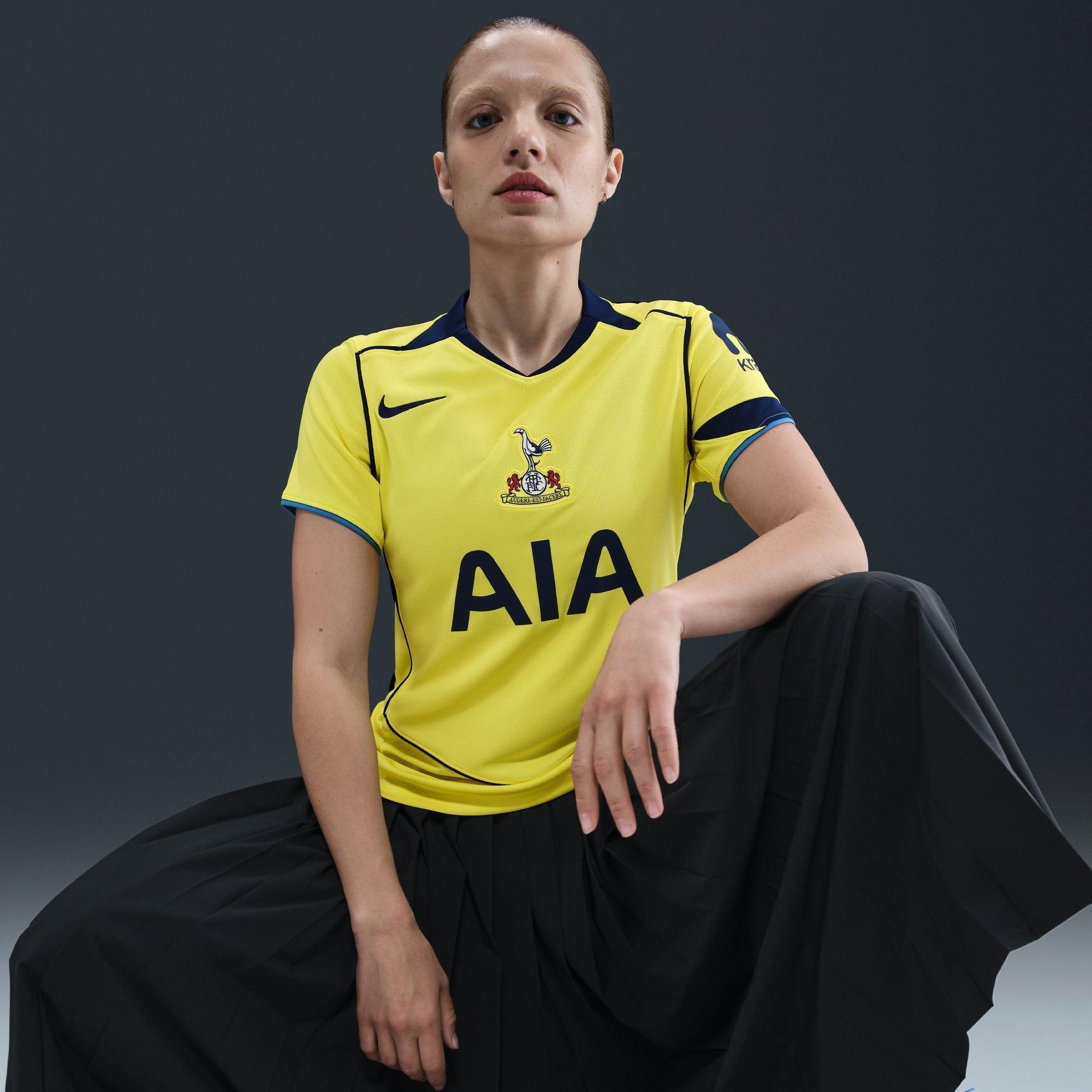 Yellow/Blue - Nike - Tottenham Hotspur Third Shirt 2025 2026 Womens - 13