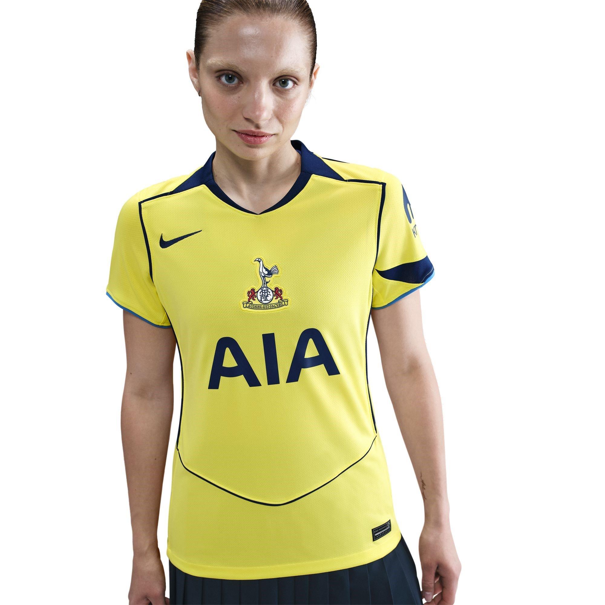 Yellow/Blue - Nike - Tottenham Hotspur Third Shirt 2025 2026 Womens - 5