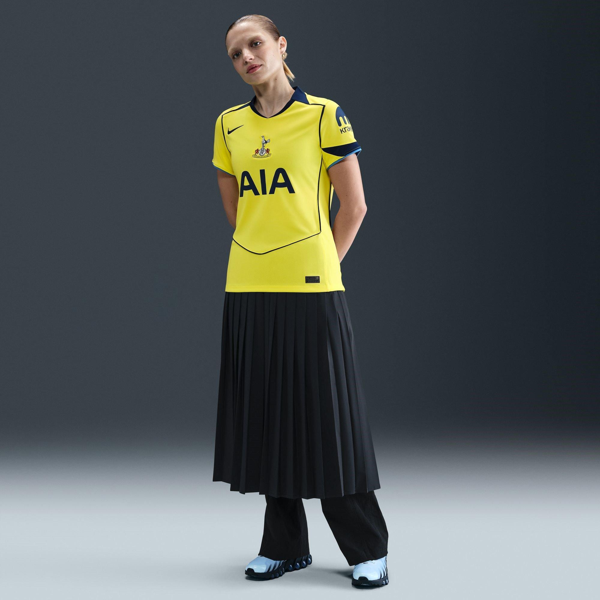 Yellow/Blue - Nike - Tottenham Hotspur Third Shirt 2025 2026 Womens - 7