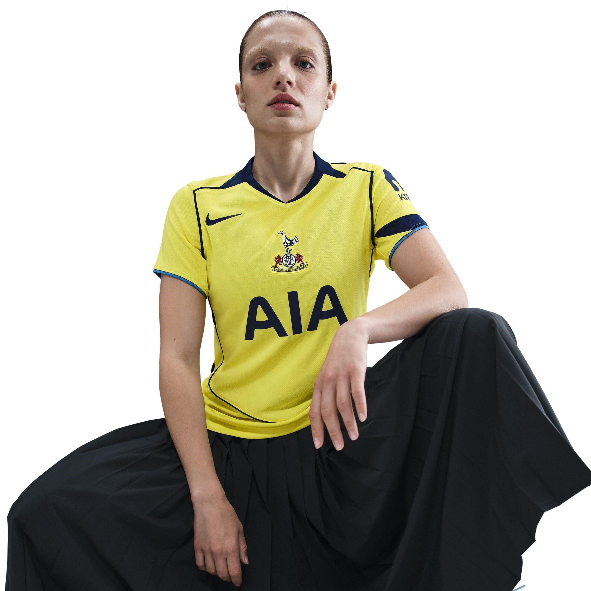 Yellow/Blue - Nike - Tottenham Hotspur Third Shirt 2025 2026 Womens - 9