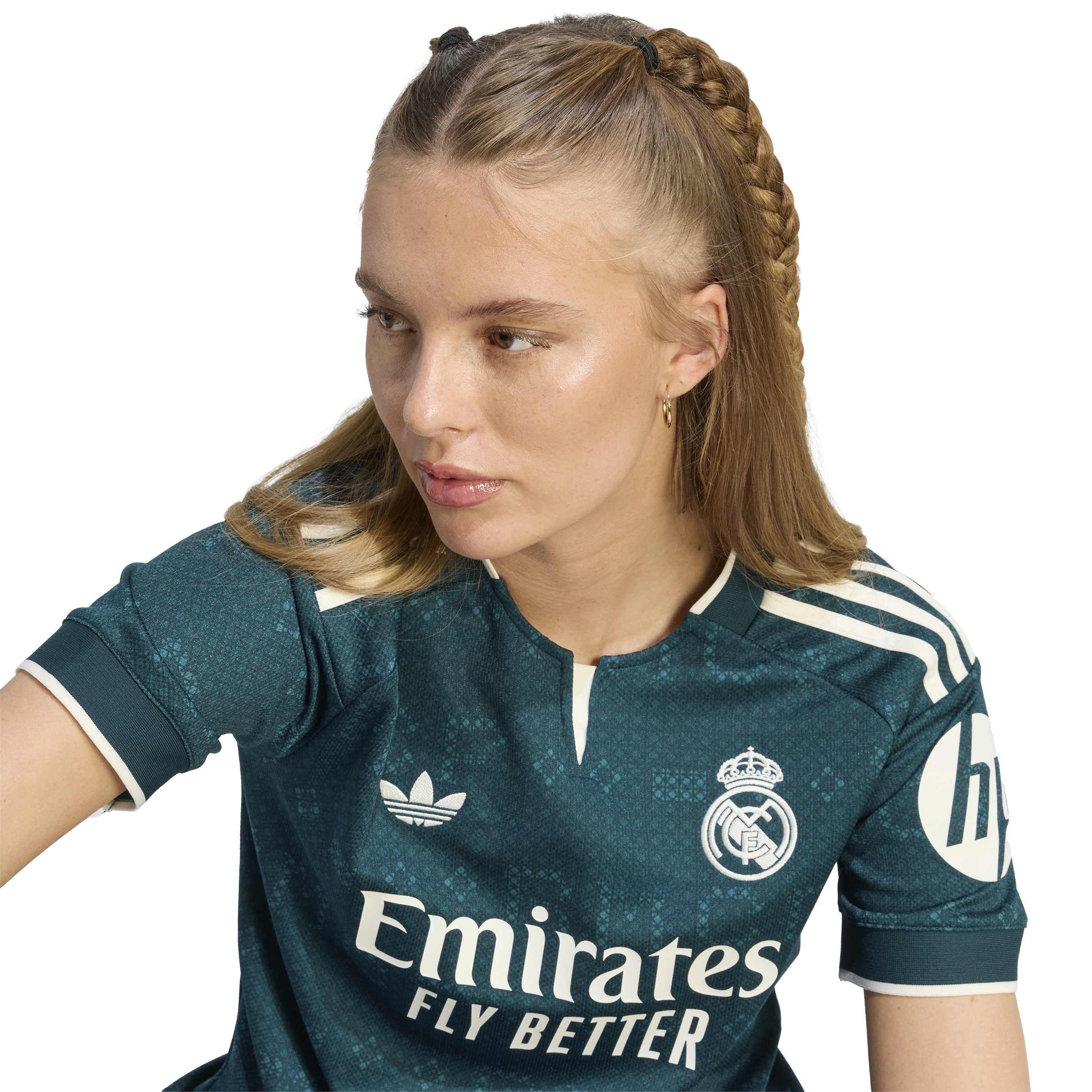 Vert/Blanc - adidas - Real Madrid Away Shirt 2026/27 Womens - 5