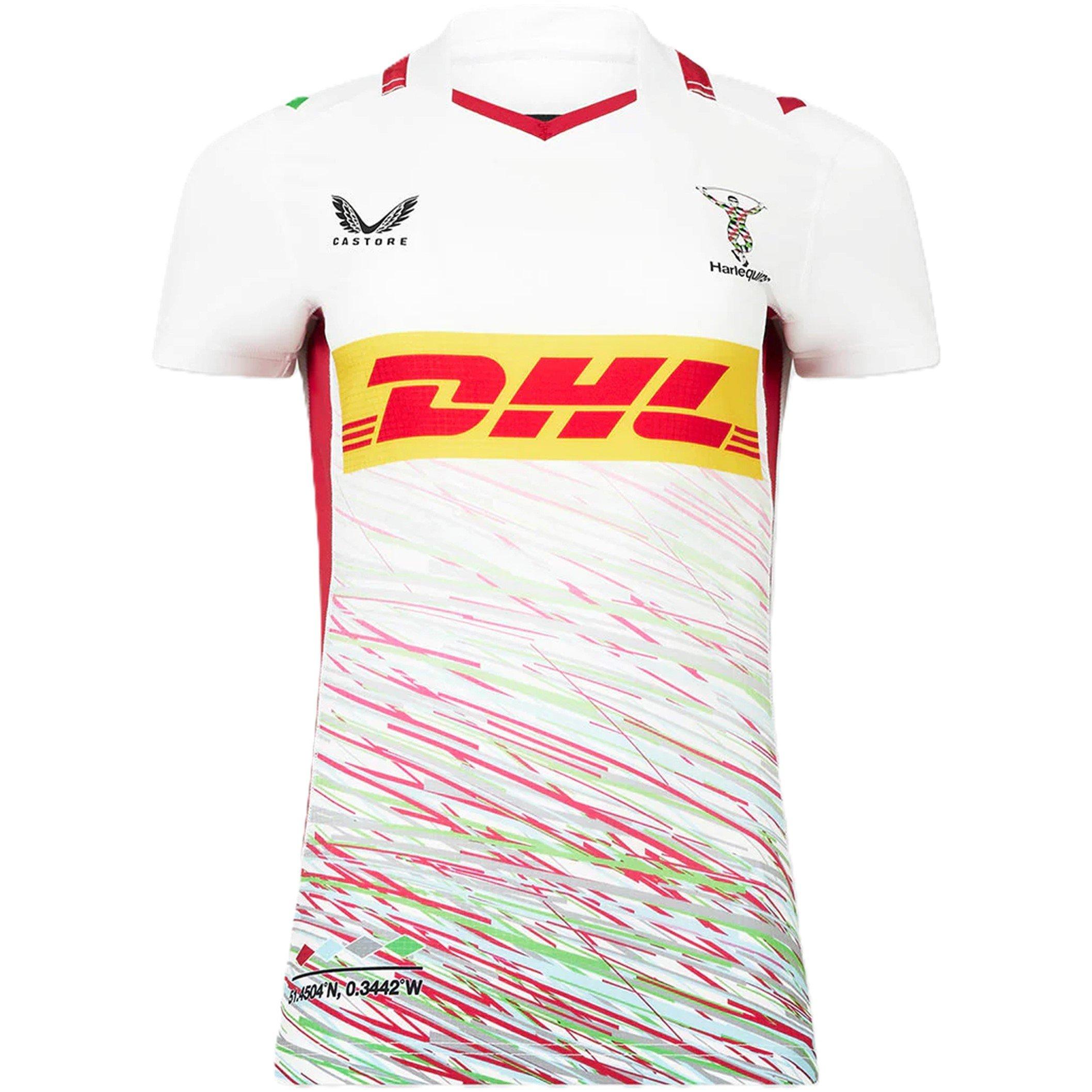 BrlntBWh/JstrRd - Castore - Womens Harlquins Away Rugby Shirt 2024 2025 - 1