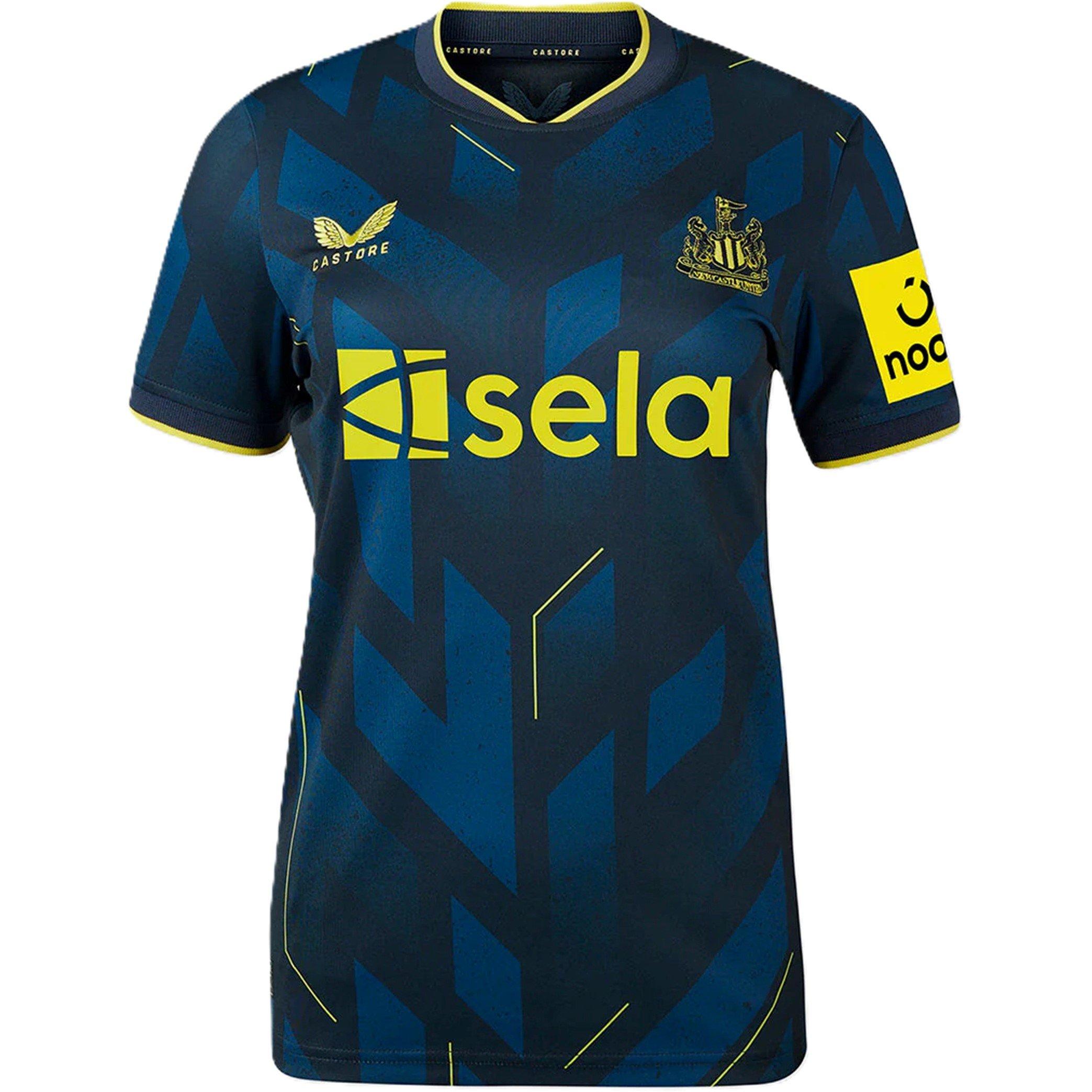 Carbon/BYllw - Castore - NUFC 3rdShir Ld99 - 1