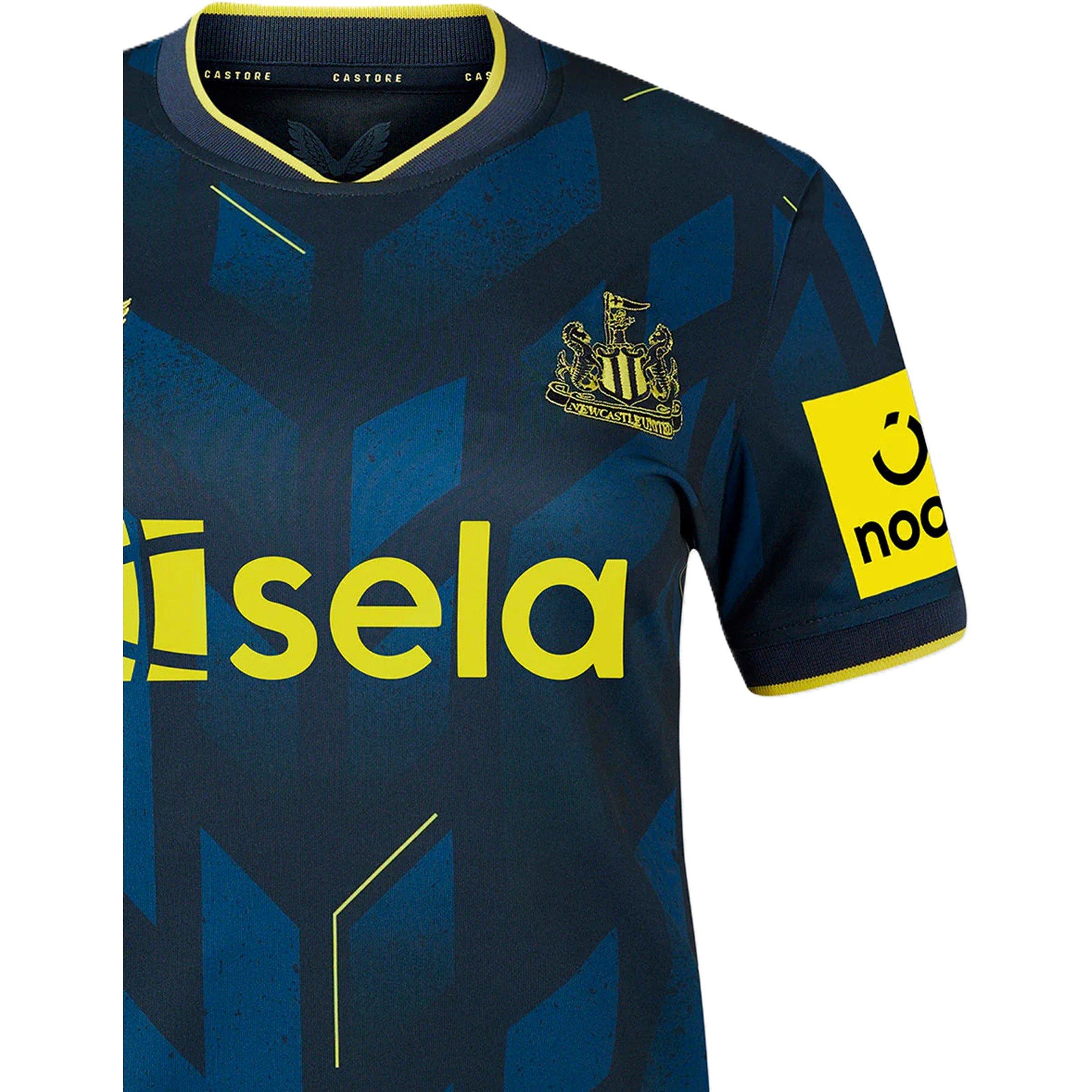 Carbon/BYllw - Castore - NUFC 3rdShir Ld99 - 3