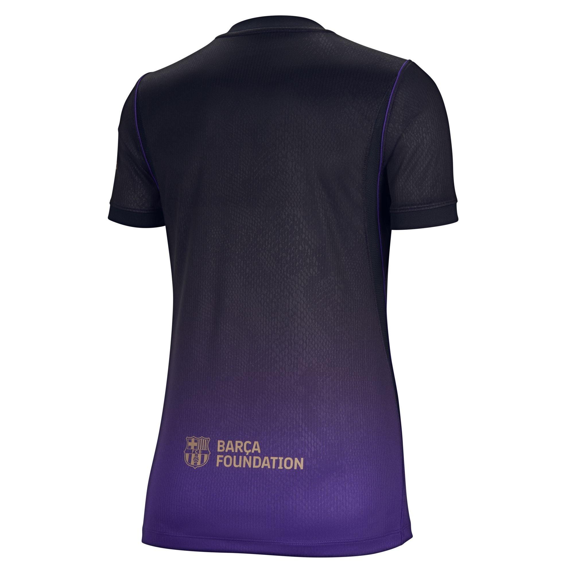 Purple/Black - Nike - FC Barcelona Away Shirt 2026/27 Womens - 2
