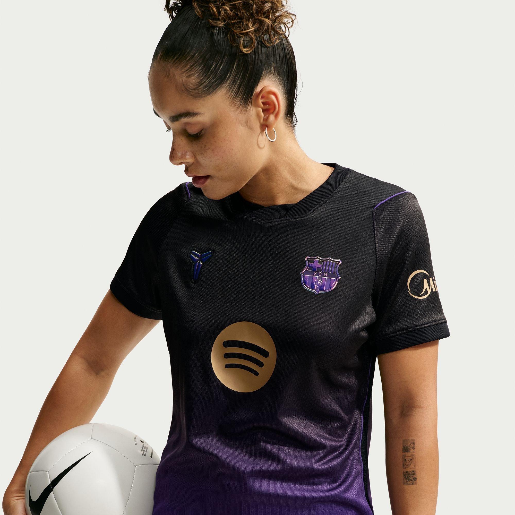 Purple/Black - Nike - FC Barcelona Away Shirt 2026/27 Womens - 3