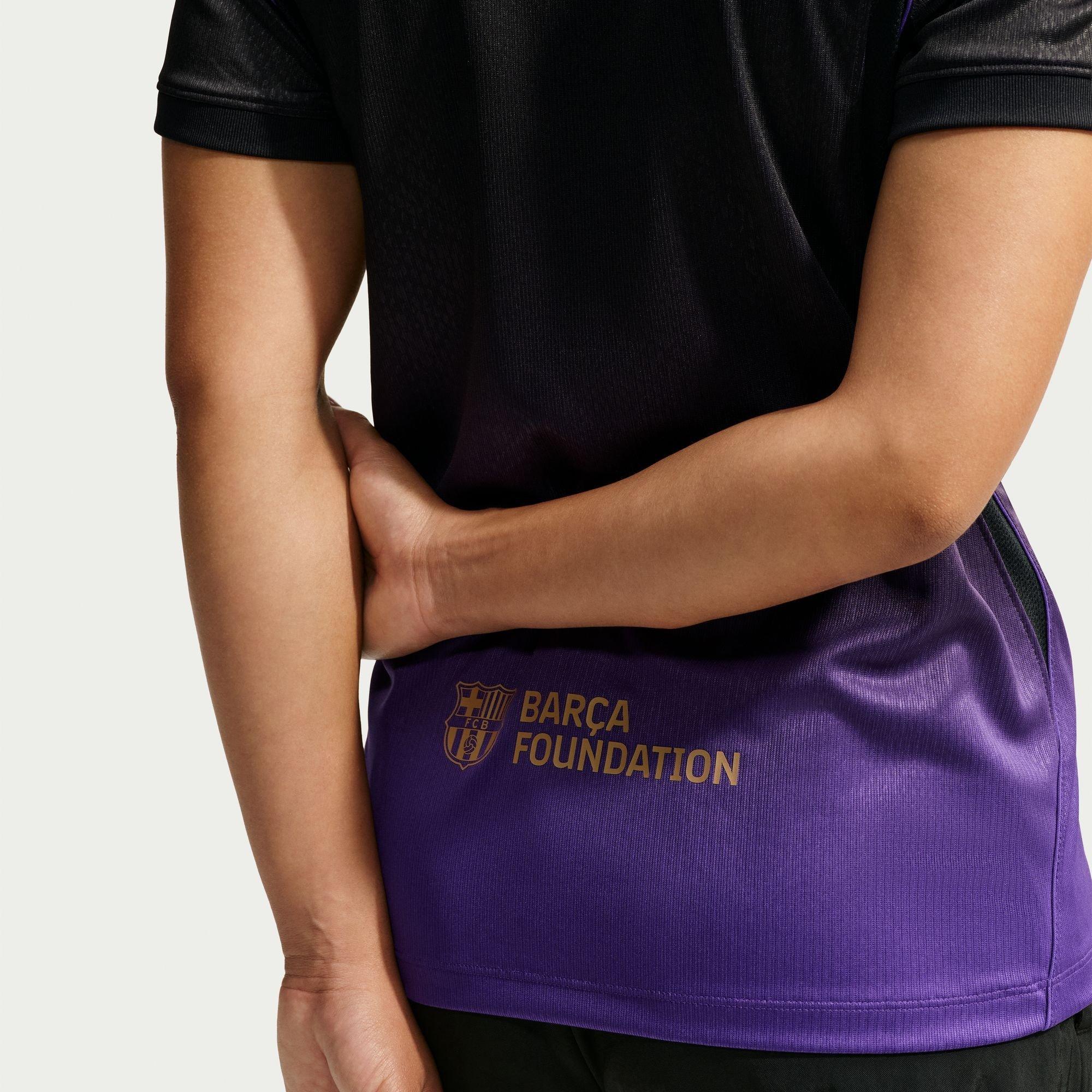Purple/Black - Nike - FC Barcelona Away Shirt 2026/27 Womens - 4