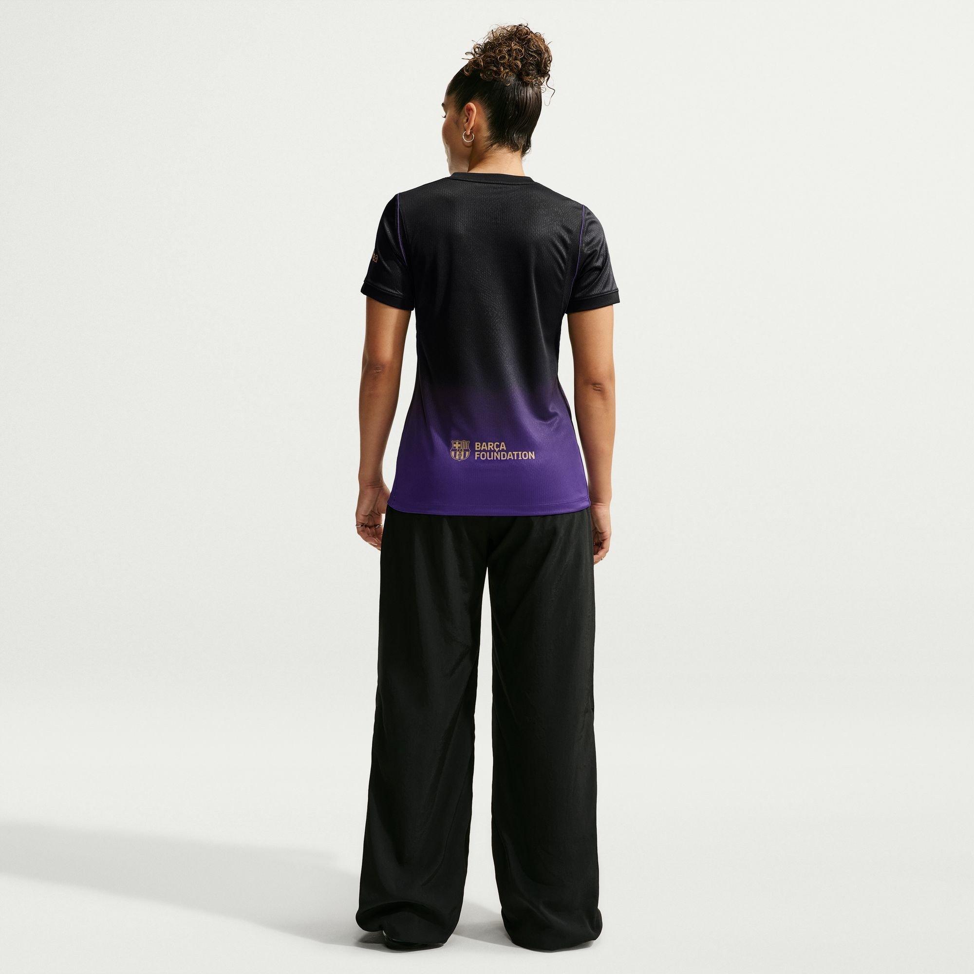 Purple/Black - Nike - FC Barcelona Away Shirt 2026/27 Womens - 7
