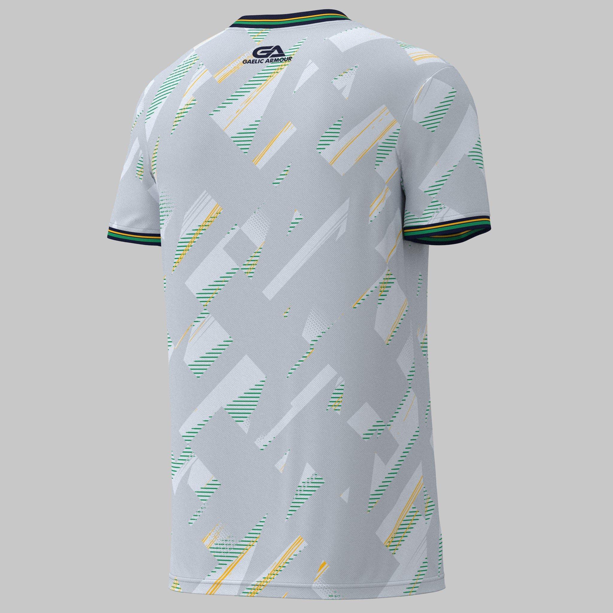 Grey/Navy - Gaelic Armour - Leitrim Training Jersey Senior - 3