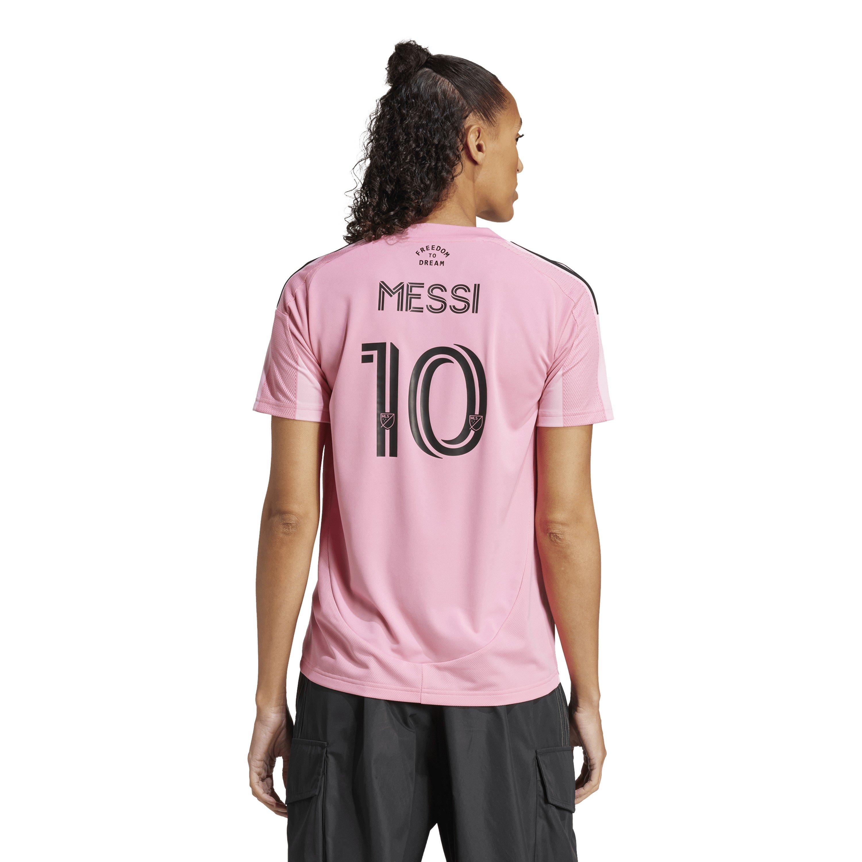 Rose/Noir - adidas - Inter Miami Home Shirt 25/26 Womens - 4