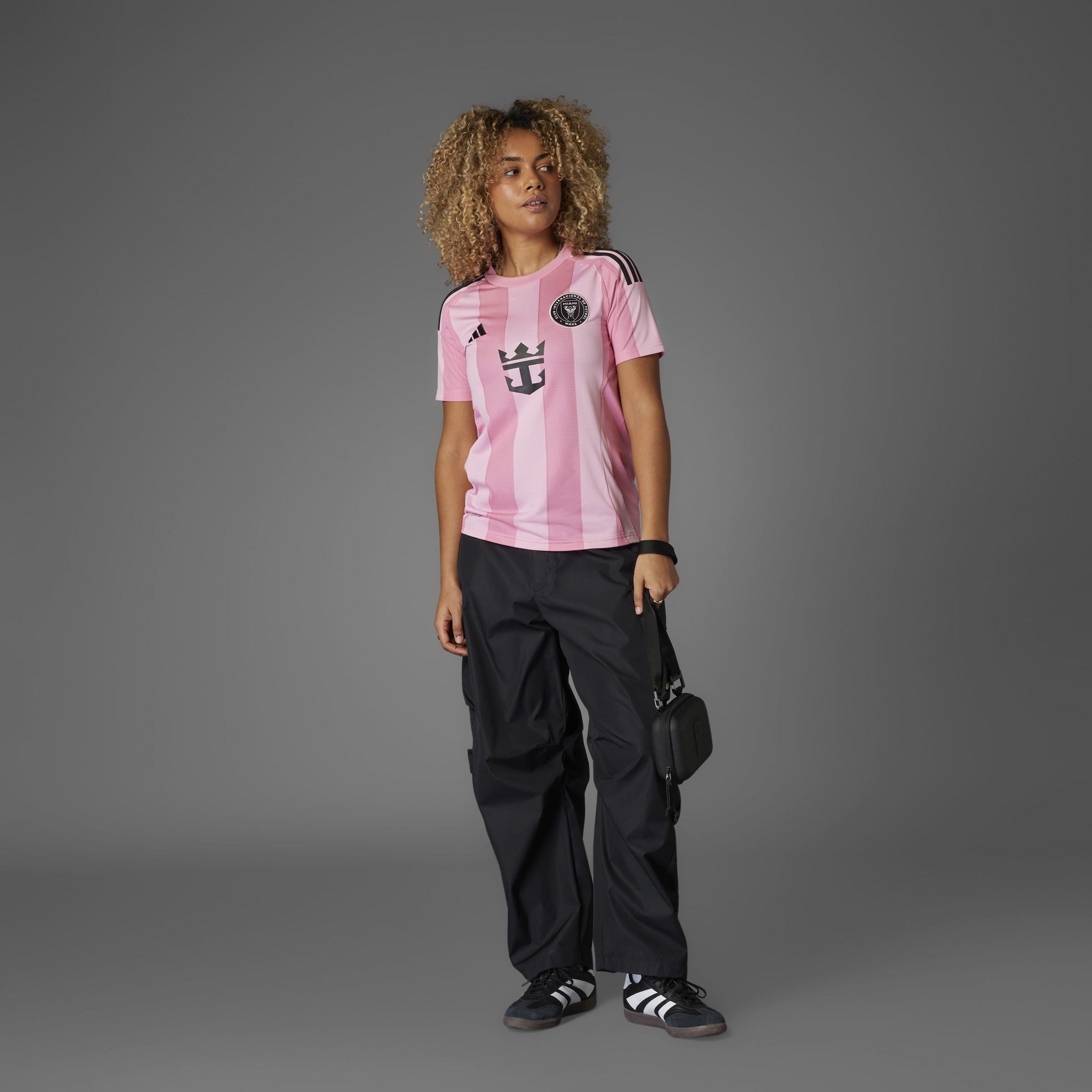 Rose/Noir - adidas - Inter Miami Home Shirt 25/26 Womens - 7