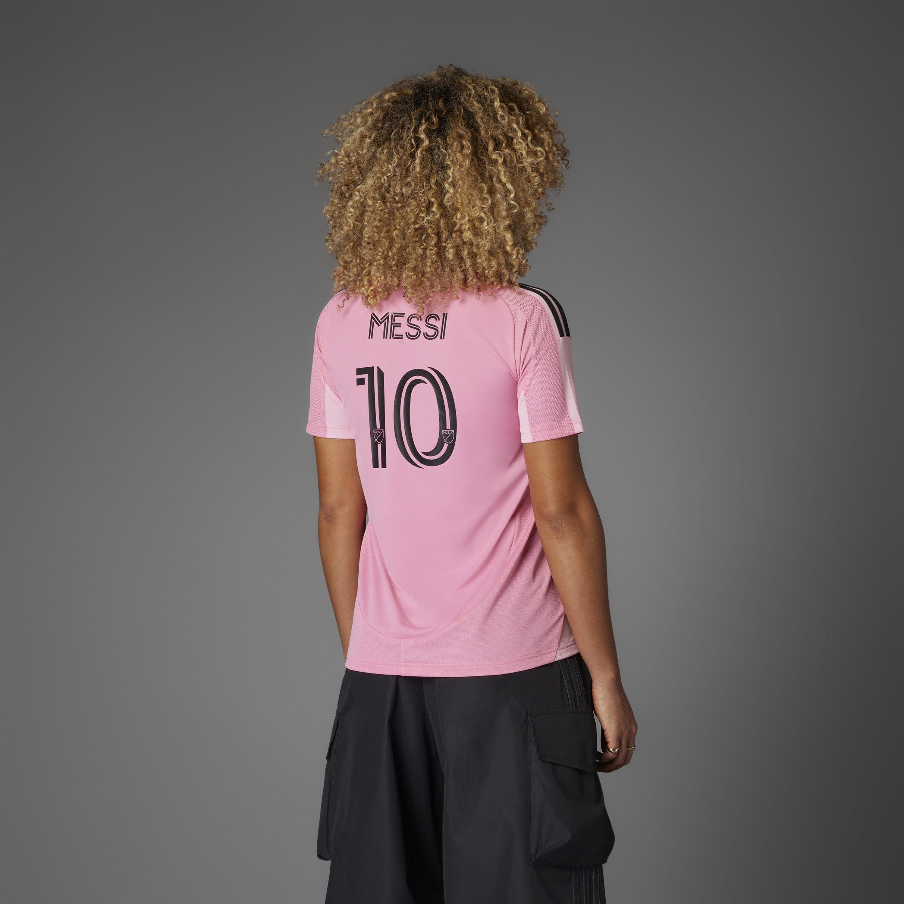 Rose/Noir - adidas - Inter Miami Home Shirt 25/26 Womens - 10