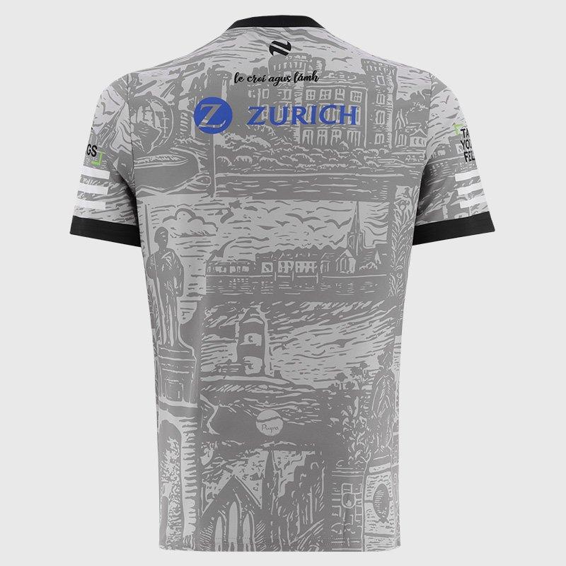 Silver/Blk/Wht - ONeills - ONeills Wexford Training Jersey Senior - 2
