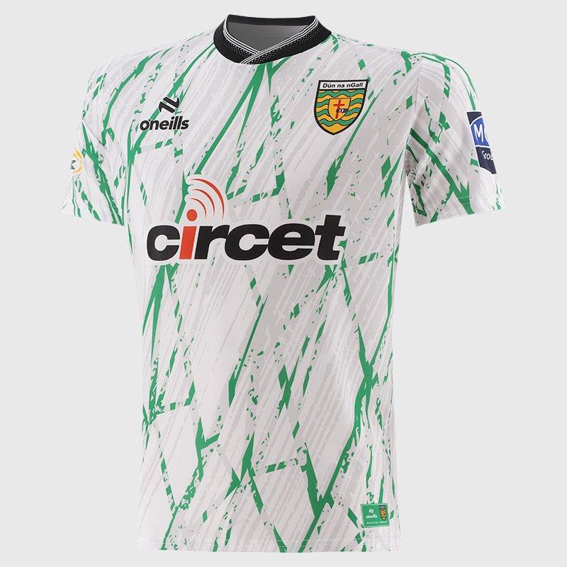 White/Green - ONeills - ONeills Donegal Training Jersey Senior - 1