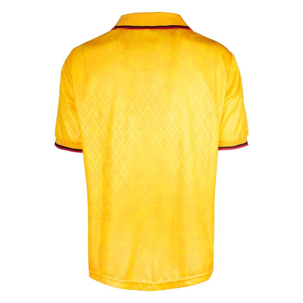Yellow - Score Draw - AC Milan Retro Third Shirt '96 Adults - 2