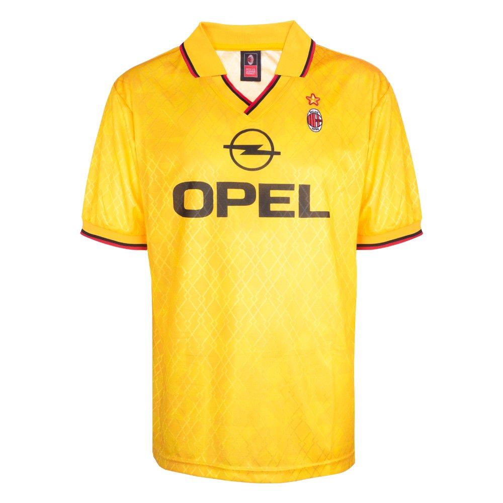 Yellow - Score Draw - AC Milan Retro Third Shirt '96 Adults - 7