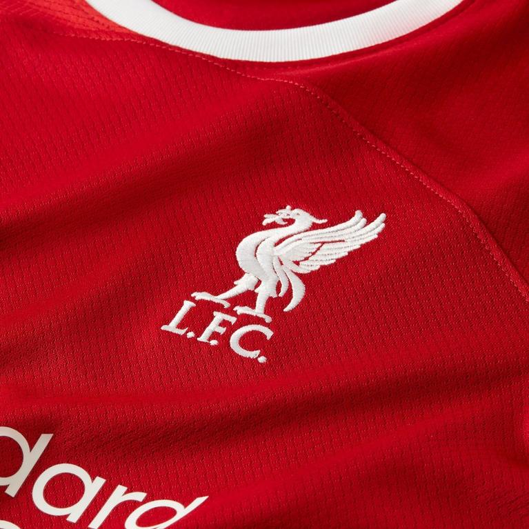 Rojo/Blanco - Nike - Liverpool Home Shirt 2023 2024 Womens - 12