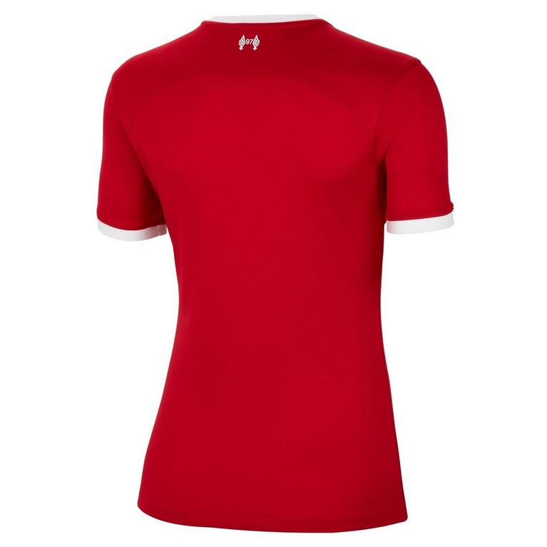 Rojo/Blanco - Nike - Liverpool Home Shirt 2023 2024 Womens - 2