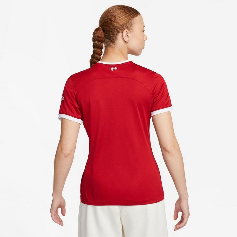 Rojo/Blanco - Nike - Liverpool Home Shirt 2023 2024 Womens - 4