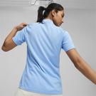 Bleu/Blanc - Puma - UMBRELLA EMBROIDERED CREWNECK SWEATshirt short-sleeved - 5