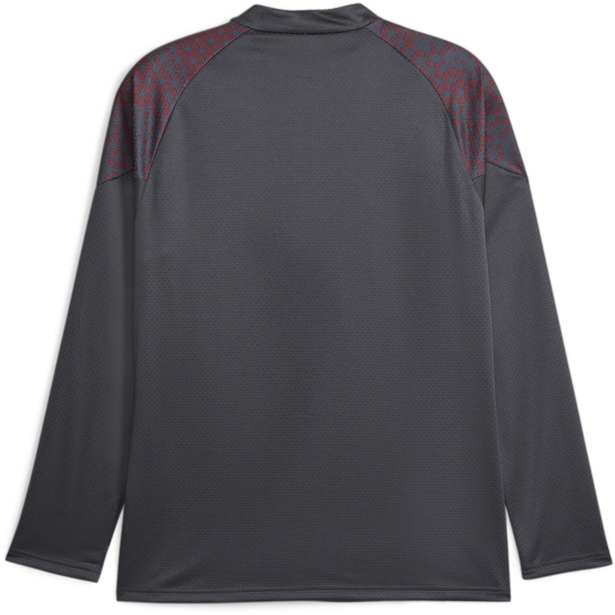 Grey - Puma - Manchester City Training Quarter Zip Top 2023 2024 Adults - 7