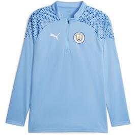 Puma Manchester City Training Quarter Zip Top 2023 2024 Adults