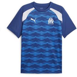 puma branding Olympique De Marseille Pre Match Shirt 2023 2024 Adults
