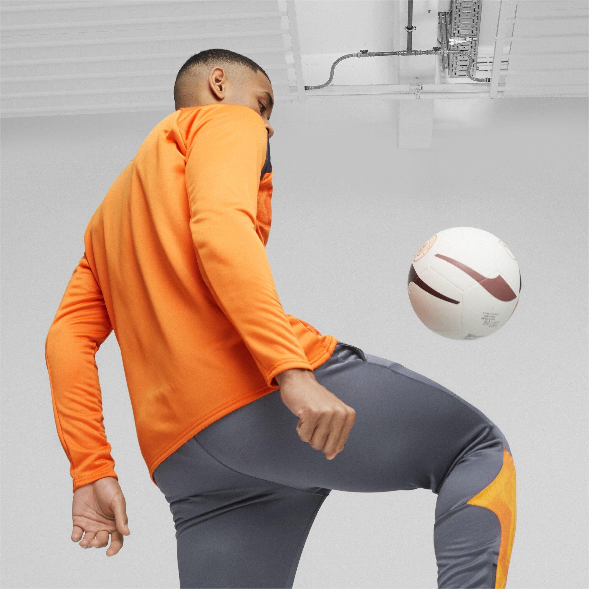 Orange/Grau - Puma - Manchester City Pre Match Sweat T-shirt 2023 2024 Adults - 4