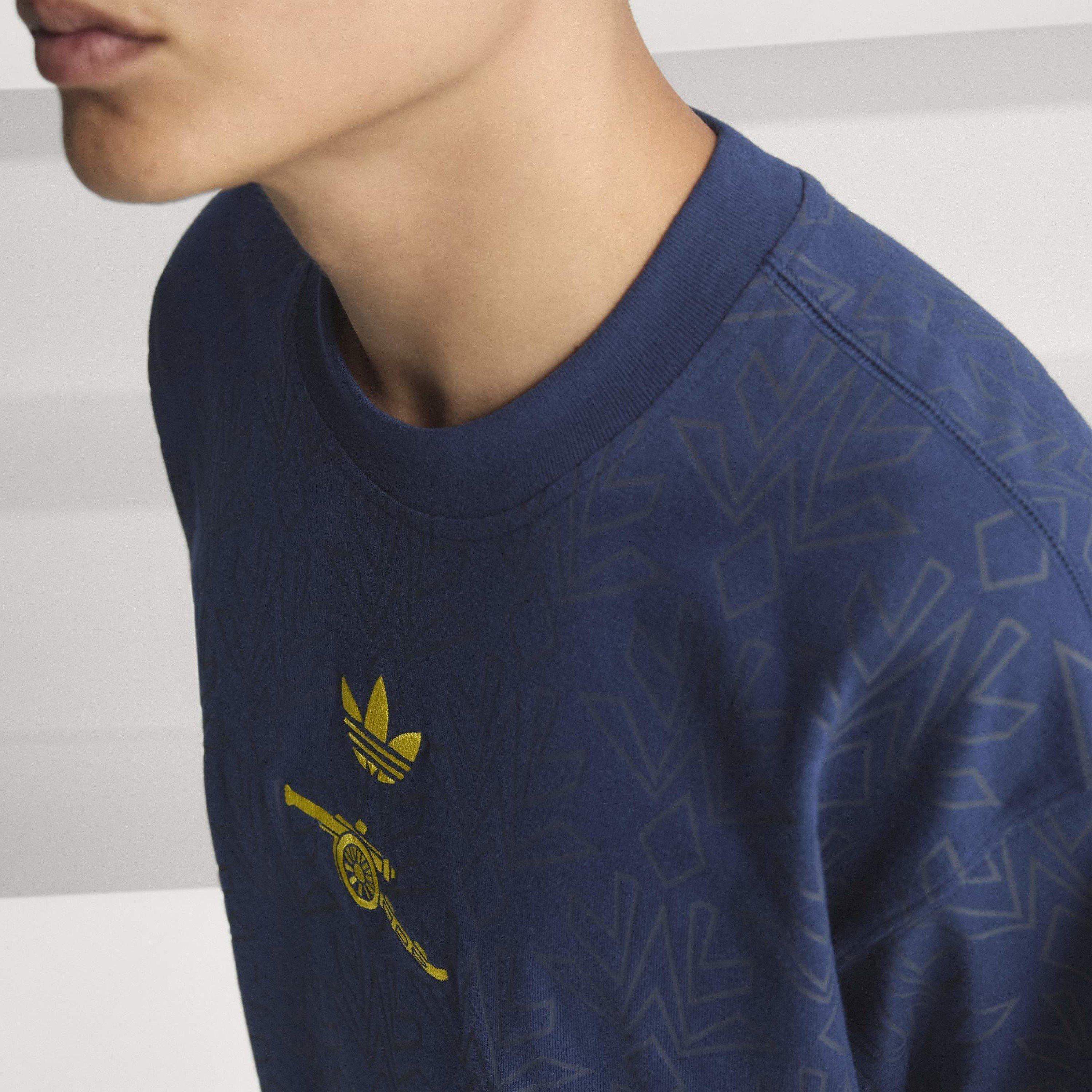 Blue - adidas - Arsenal Originals Lifestyle T-Shirt 25/26 Mens - 11